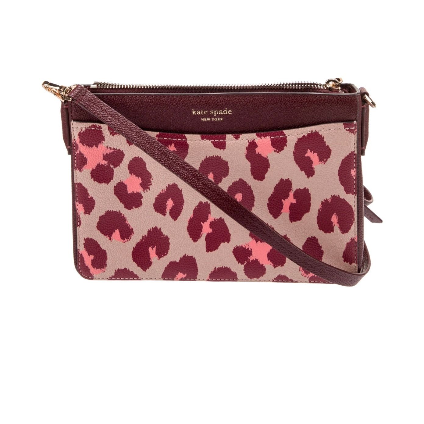 Kate Spade Kate Spade margaux leopard medium convertible crossbody bag Size ONE SIZE - 1 Thumbnail