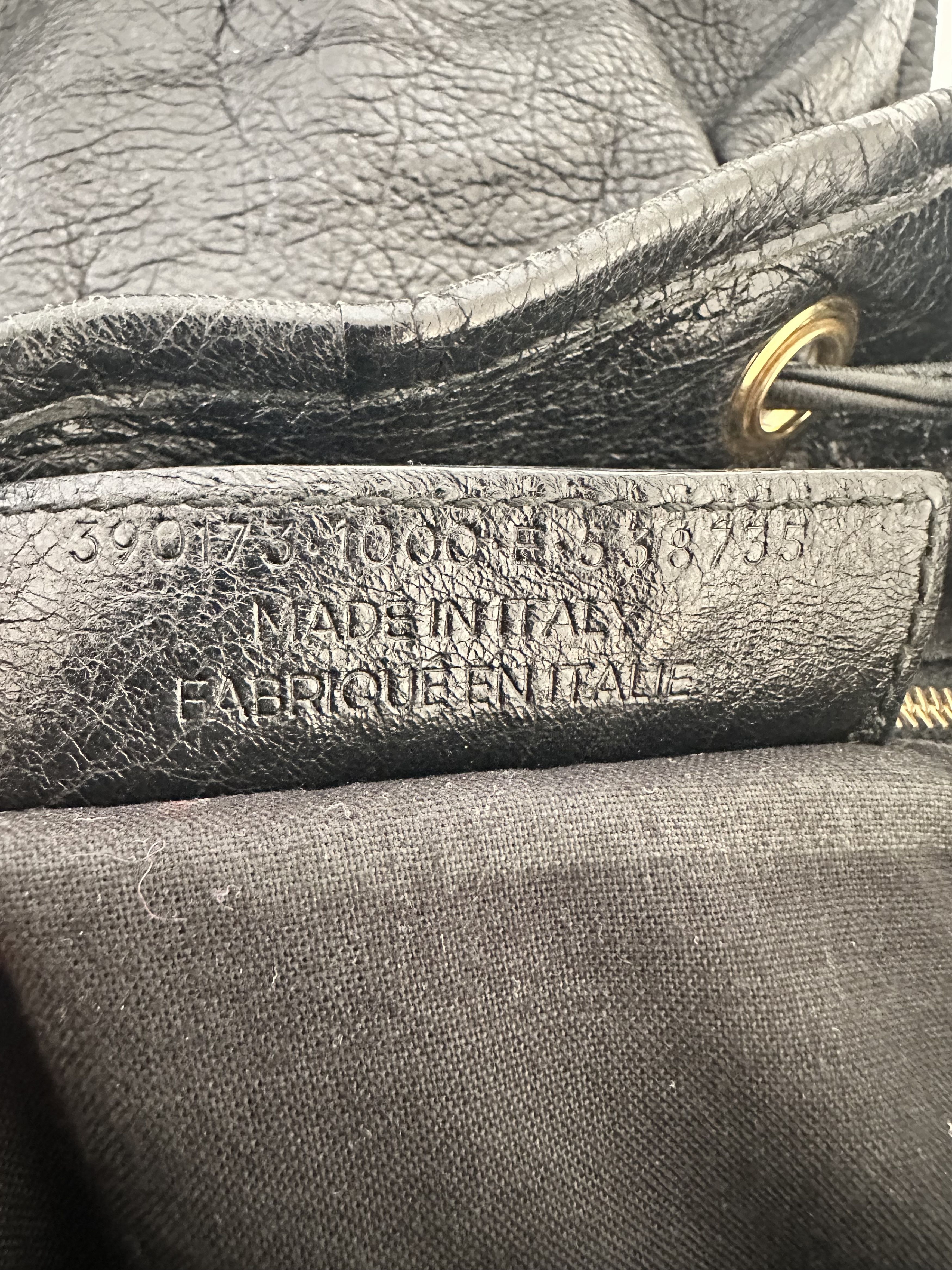 Balenciaga BALENCIAGA Black Lambskin Leather Giant 12 Silver Backpack Size ONE SIZE - 12 Thumbnail