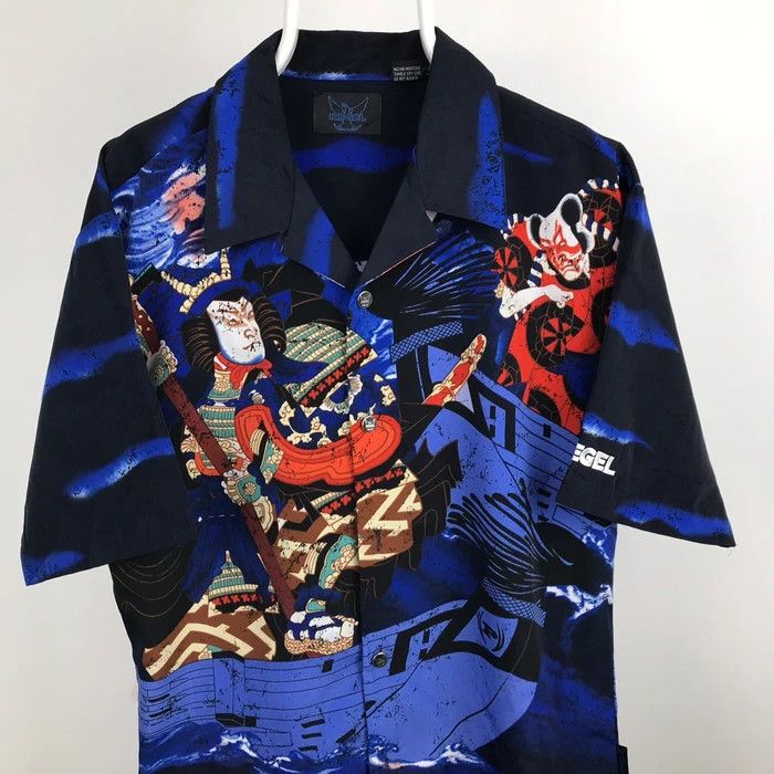 Vintage (SY0097) VTG KEGEL HAWAII JAPAN WAR IN THE SEA SHIRTS Size US M / EU 48-50 / 2 - 2 Thumbnail