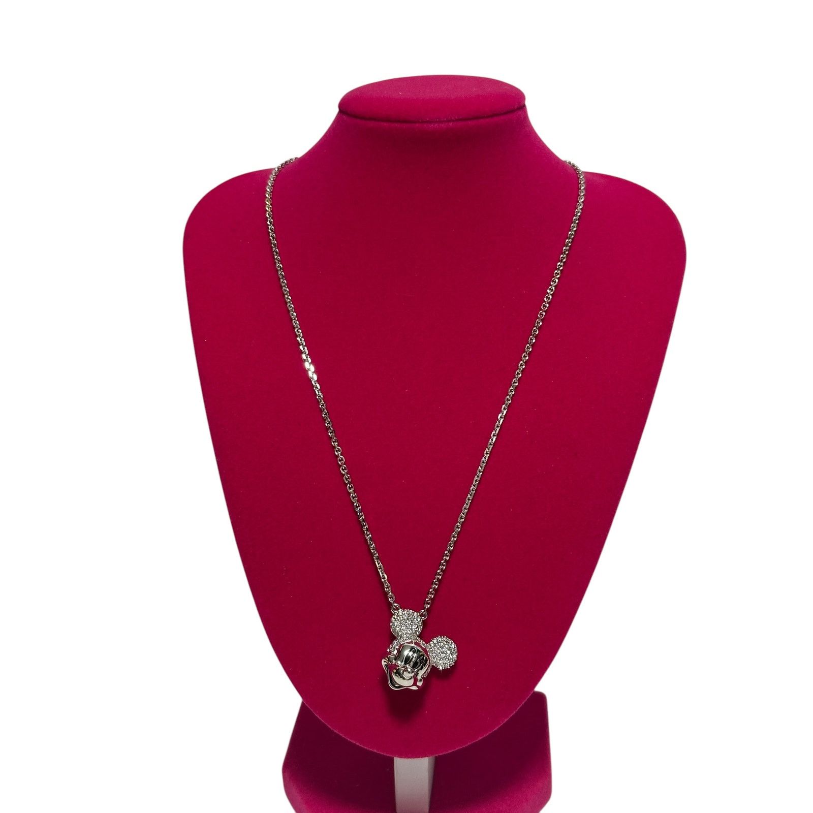 Swarovski Swarovski Disney Mickey Mouse Pendant White, Necklace Size ONE SIZE - 4 Thumbnail