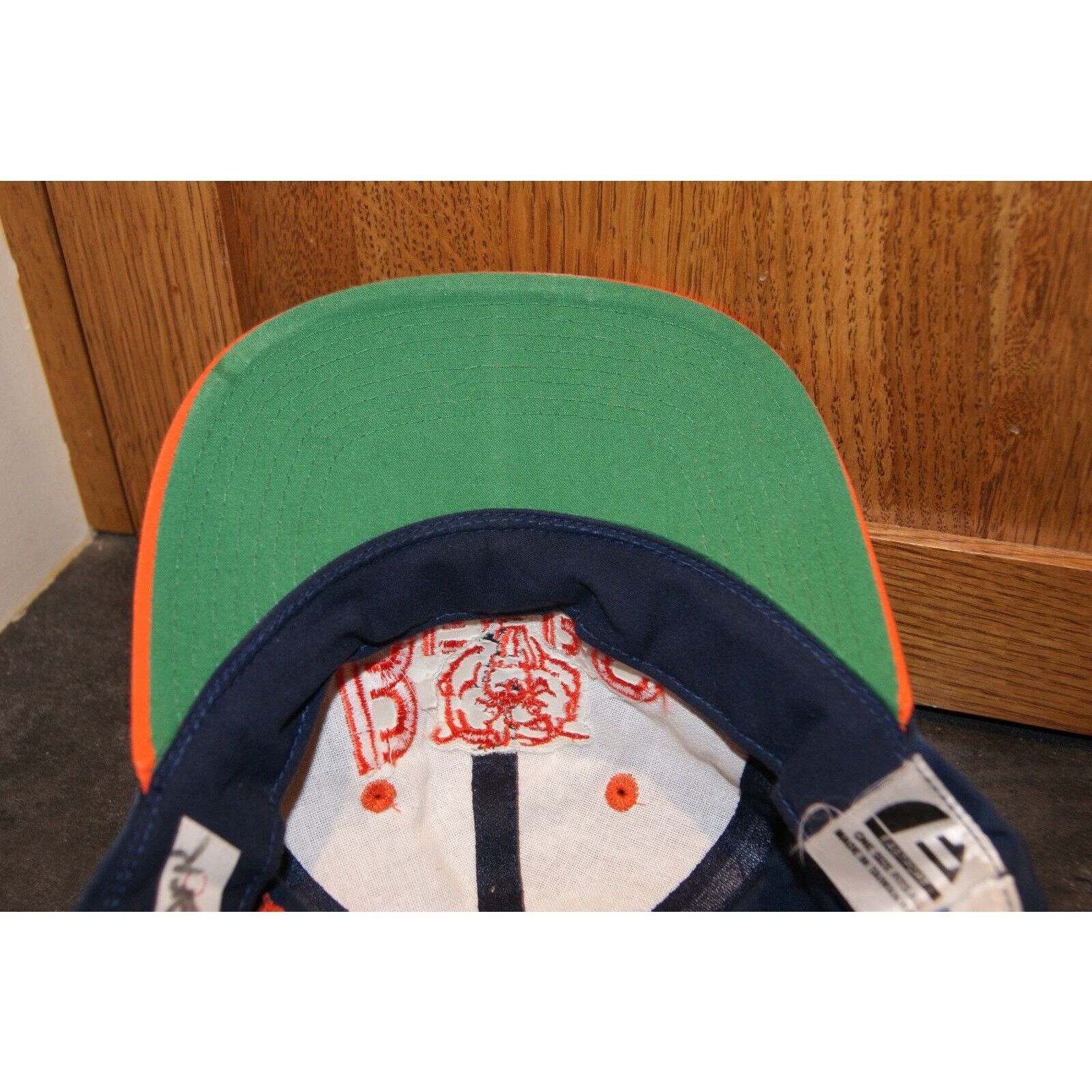 NFL VTG 90s Chicago Bears Eastport Hat Cap Snapback Face Spell Size ONE SIZE - 6 Thumbnail