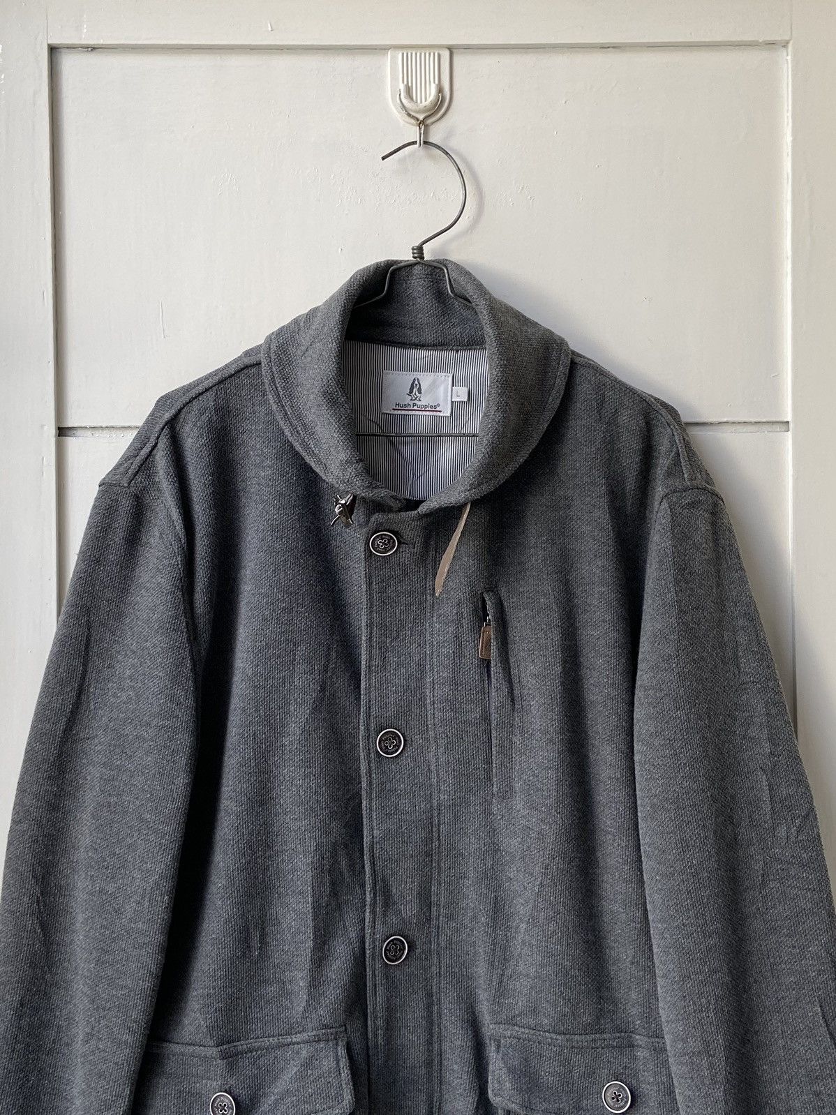 Hush Puppies HUSH PUPPIES Grey Jacket Size US L / EU 52-54 / 3 - 2 Thumbnail