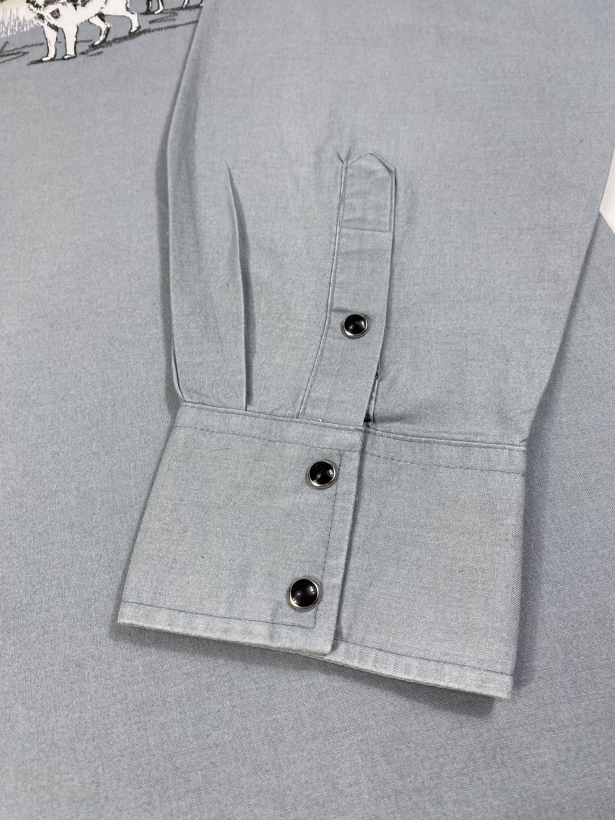 Vintage Vintage 90s Wolfs Forest Western Snap Buttons Shirt Size US XL / EU 56 / 4 - 8 Thumbnail