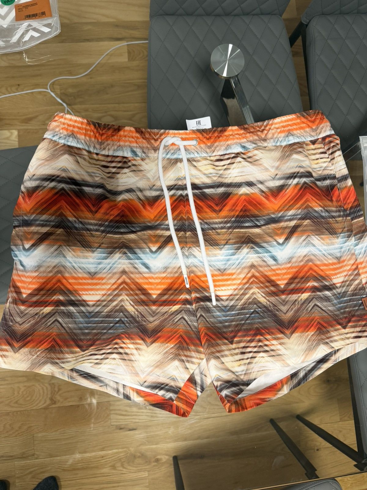 Missoni Missoni Medium Length Swim Shorts Size US 34 / EU 50 - 1 Thumbnail