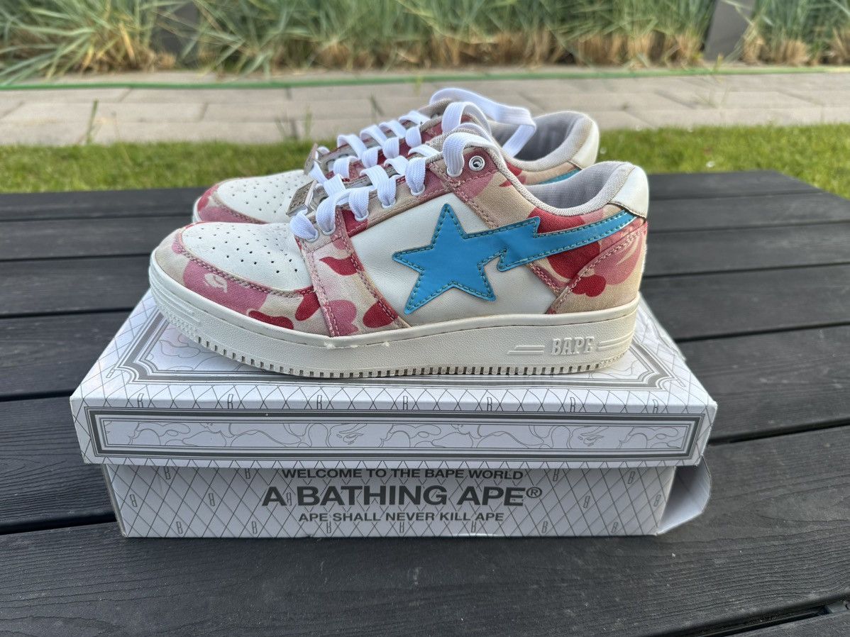 Bape Rare bapesta camo Size US 8 / EU 41 - 6 Thumbnail