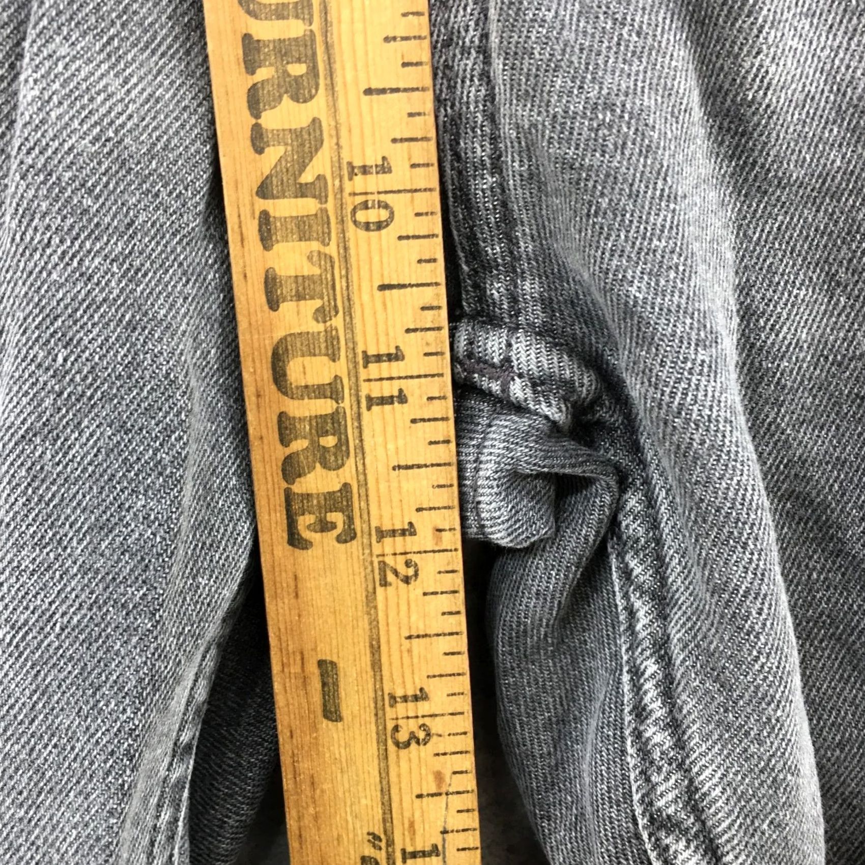 Calvin Klein Calvin Klein Skinny Jeans Mens 31 Gray Pocket Mid Rise Zip Denim 5-Pocket Regular Jeans Mens 31x29 Size US 31 - 6 Thumbnail