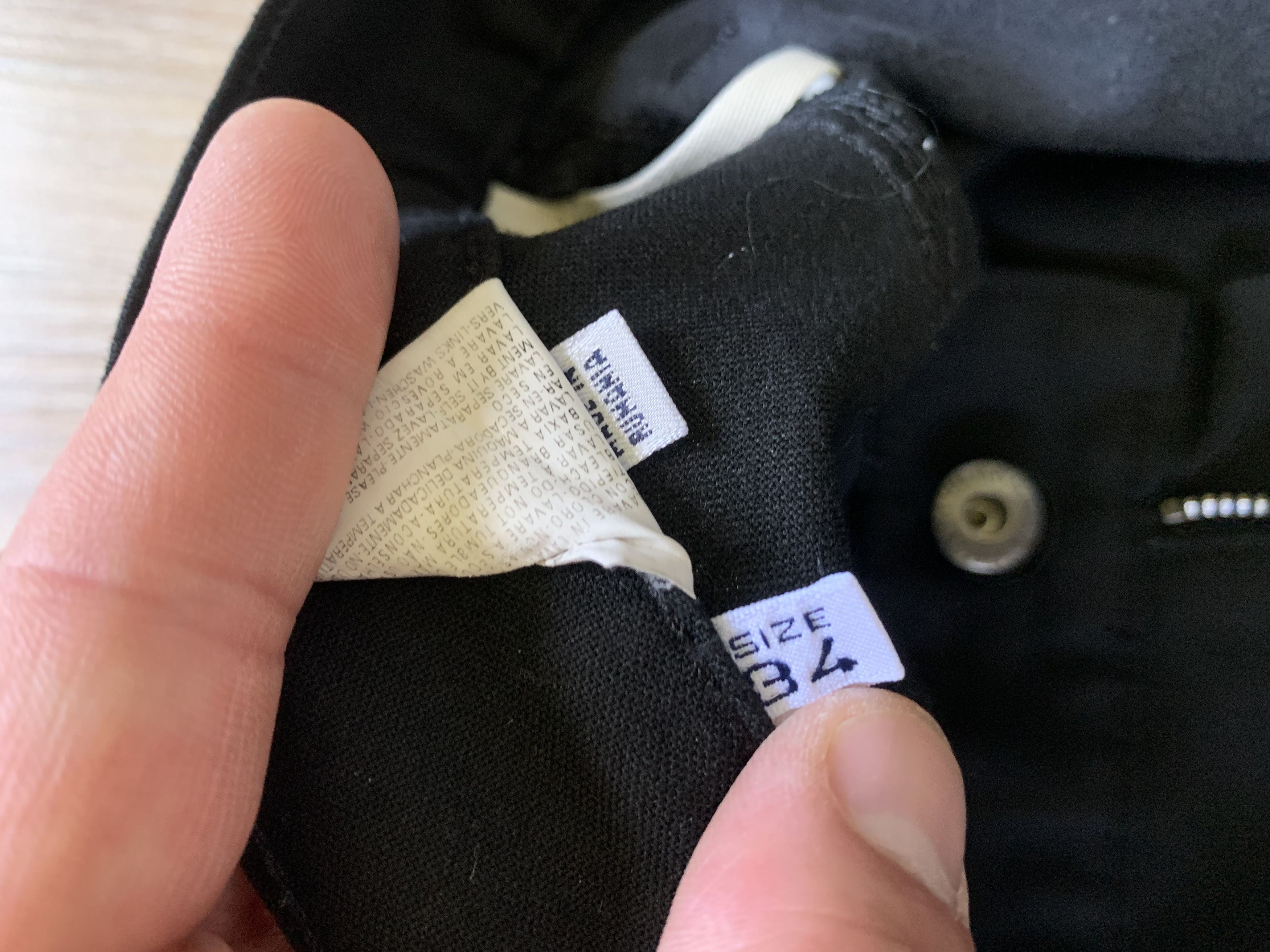 Giorgio Armani Vintage Armani Jeans Comfort Fit Stretch Black Casual Pants Size US 34 / EU 50 - 12 Thumbnail