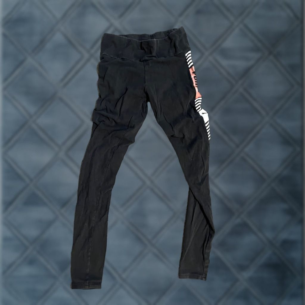 Puma PUMA Leggings Women Small Black Yoga Pants Gym Casual Stretch Size 28" / US 6 / IT 42 - 1 Thumbnail