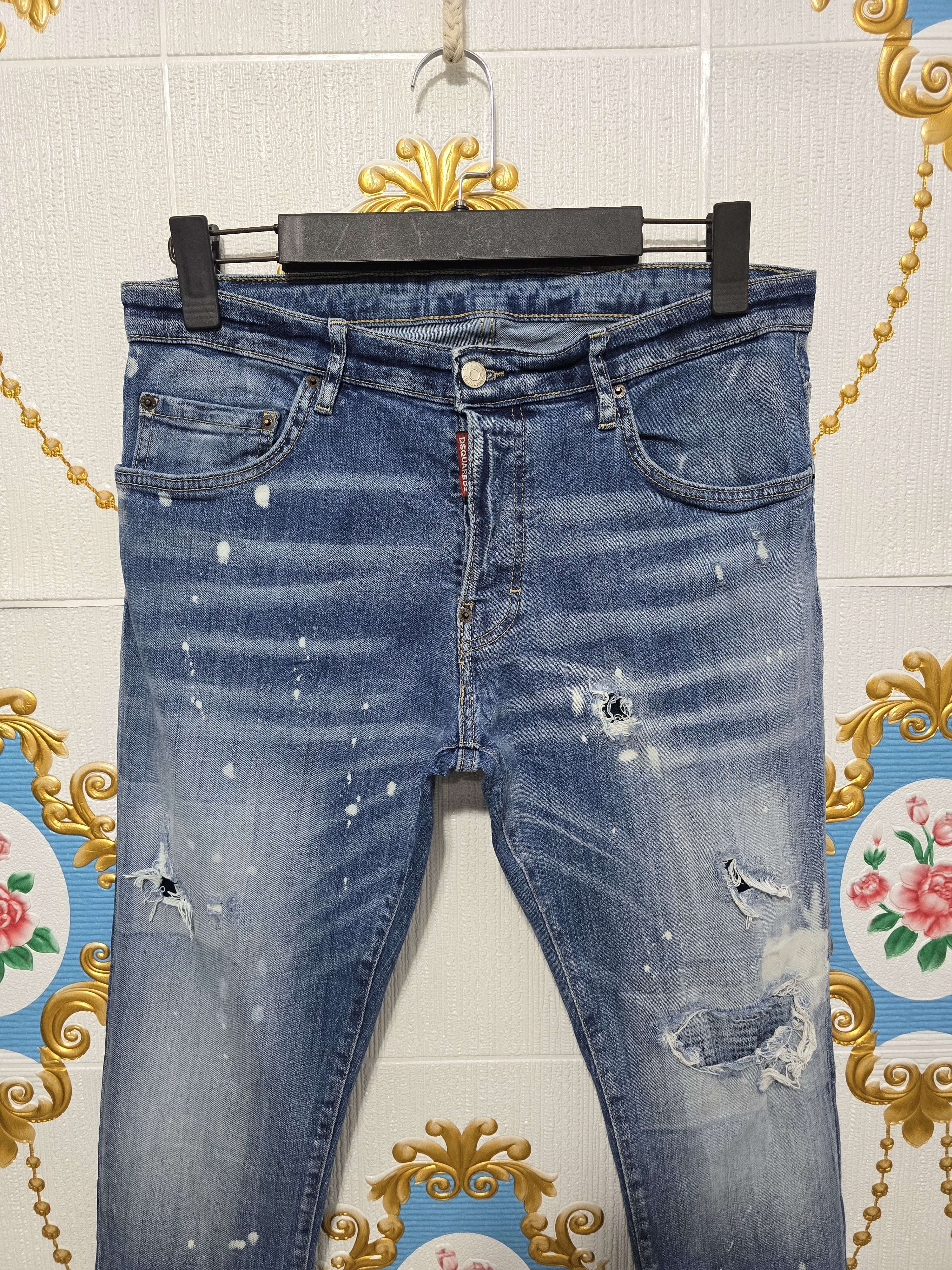Dsquared2 DSQUARED 2 jeans for men size w32 48ita excellent condition Size US 32 / EU 48 - 4 Thumbnail