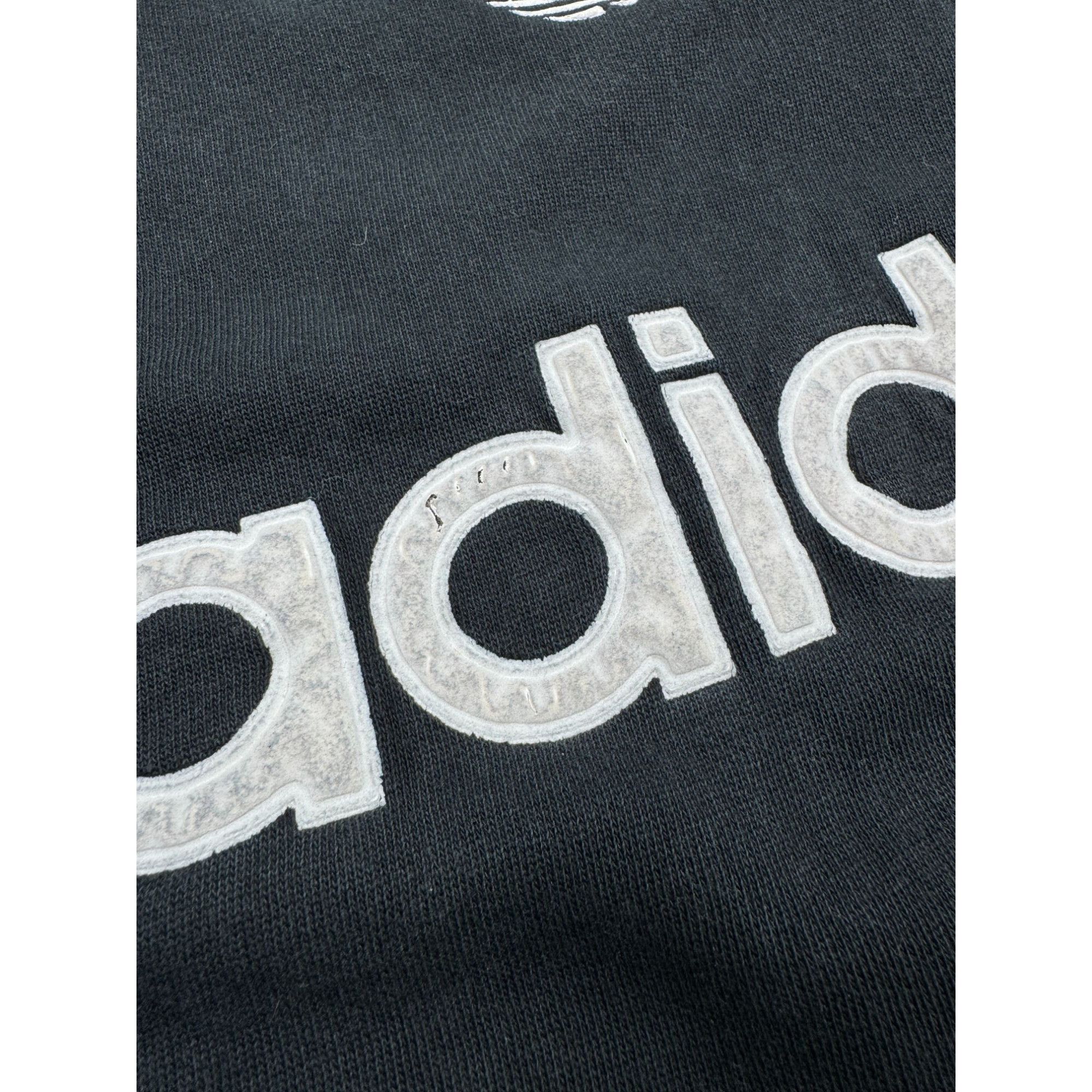 Adidas 80’s Vintage Adidas Trefoil Big Logo Sweatshirt Size US L / EU 52-54 / 3 - 4 Thumbnail