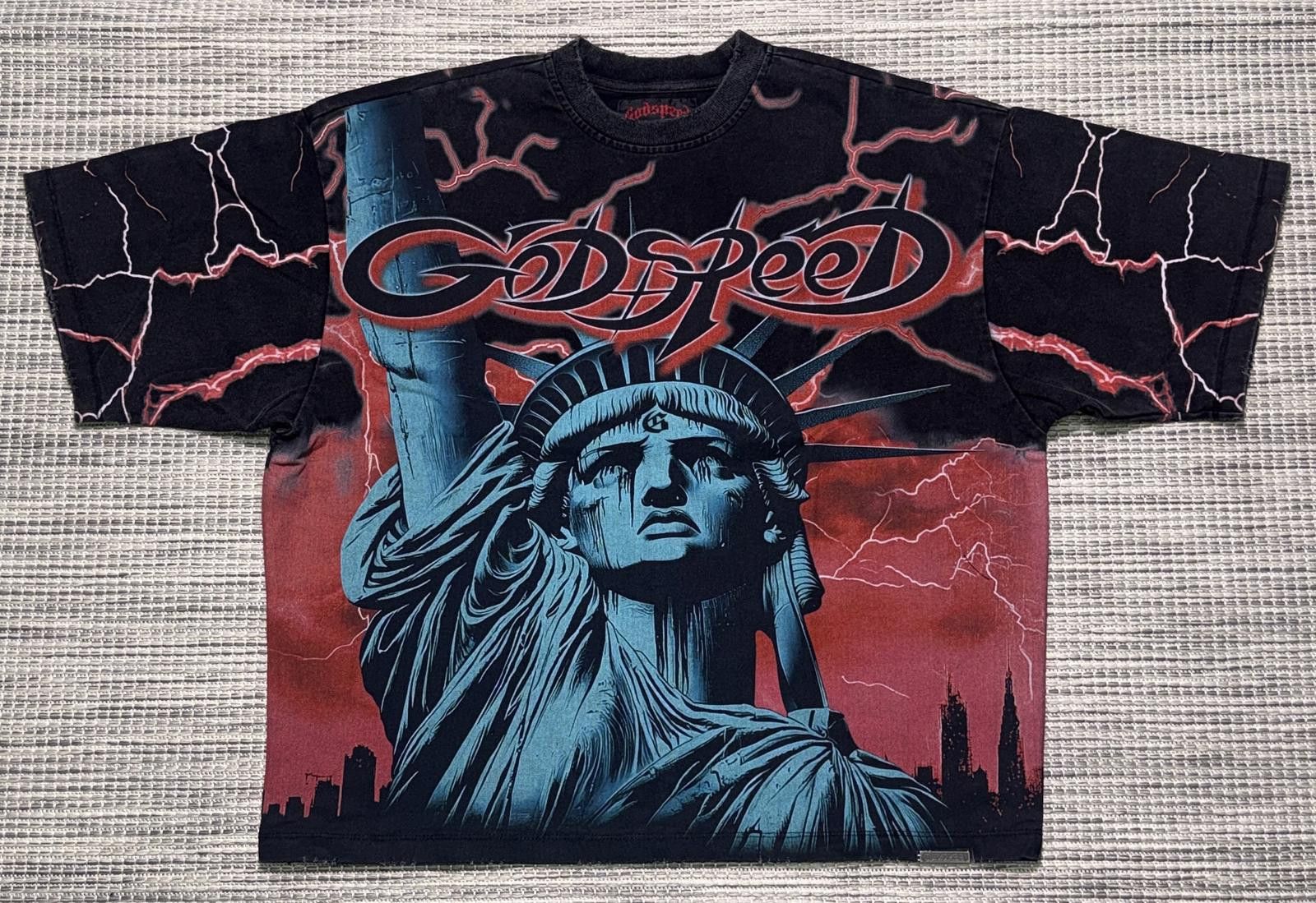 Godspeed Godspeed Red Voltage Tee Size US XL / EU 56 / 4 - 1 Thumbnail