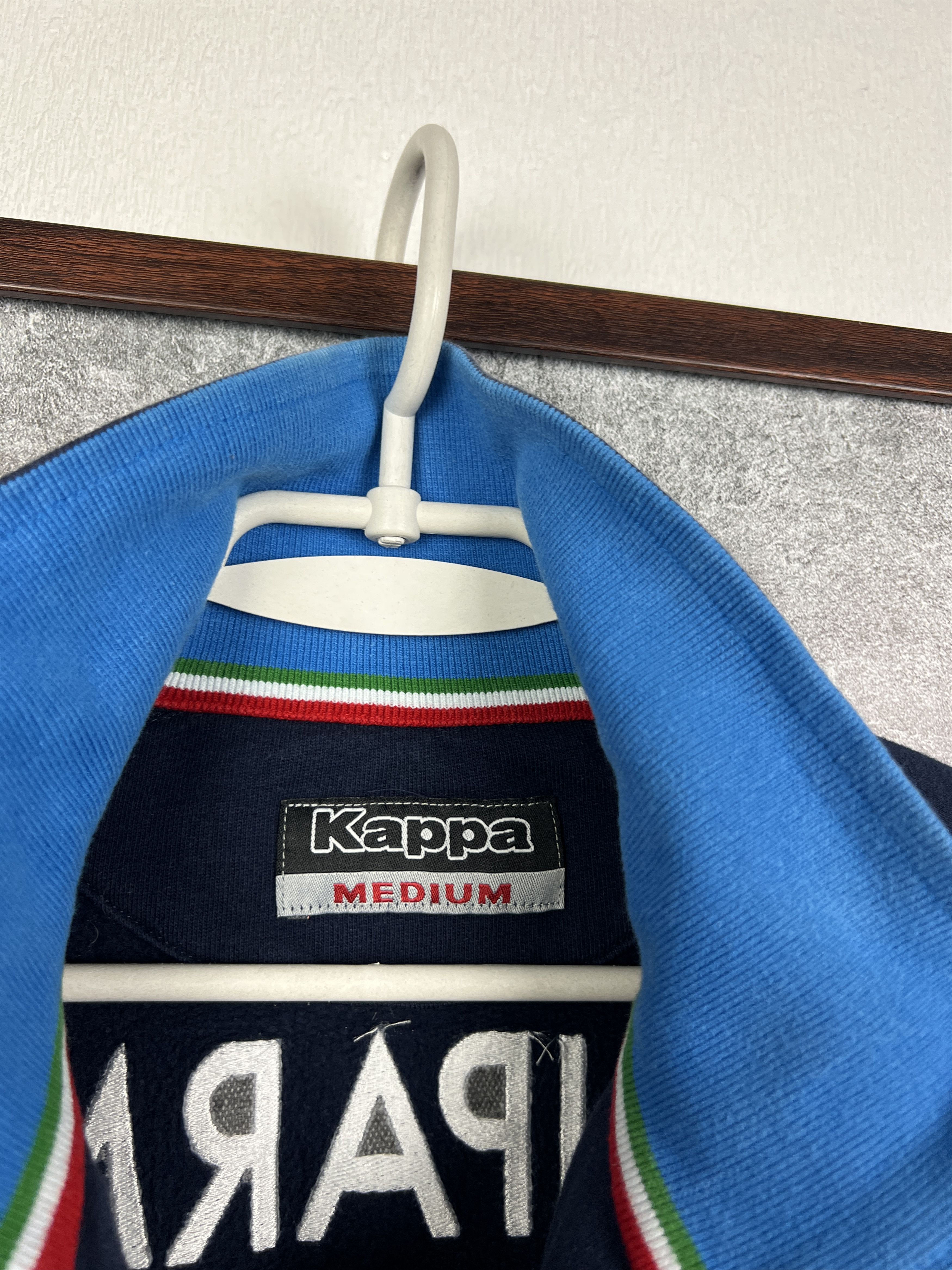 Kappa Vintage Italy Rugby Union Jacket Track Top National Rare Size US M / EU 48-50 / 2 - 8 Thumbnail