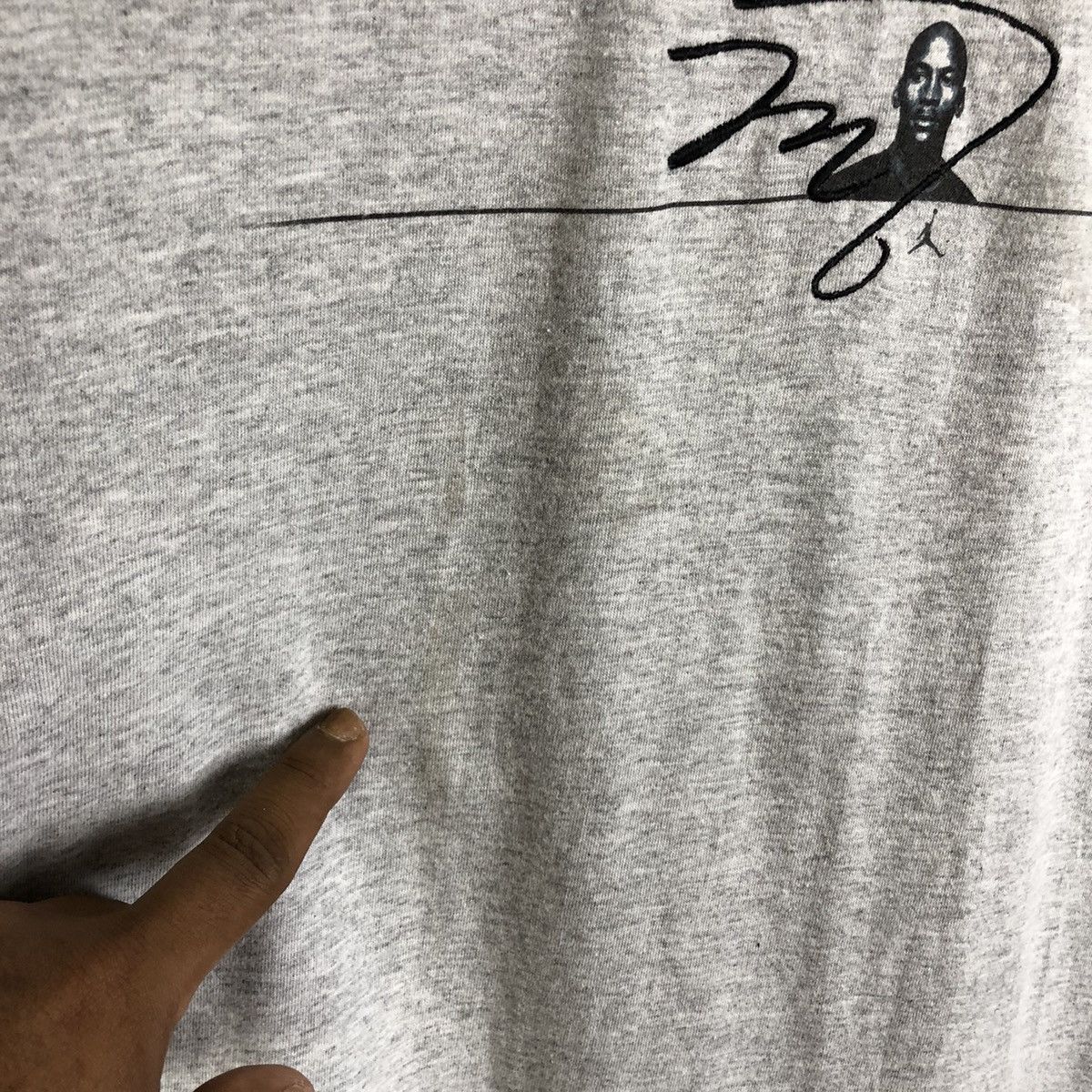 Other Vintage 90s Embroidered NIKE Michael Jordan Tshirt Size US M / EU 48-50 / 2 - 7 Thumbnail