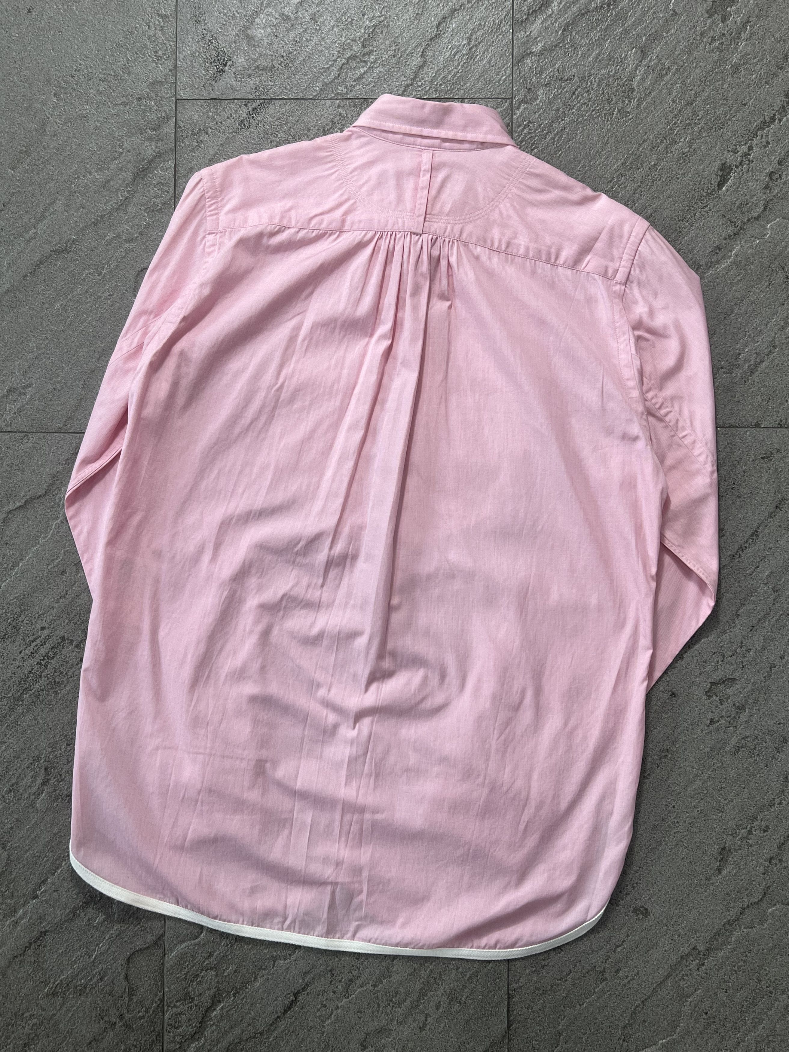 Junya Watanabe Junya Watanabe Comme des Garçons Man Pink Shirt Size US XS / EU 42 / 0 - 2 Thumbnail