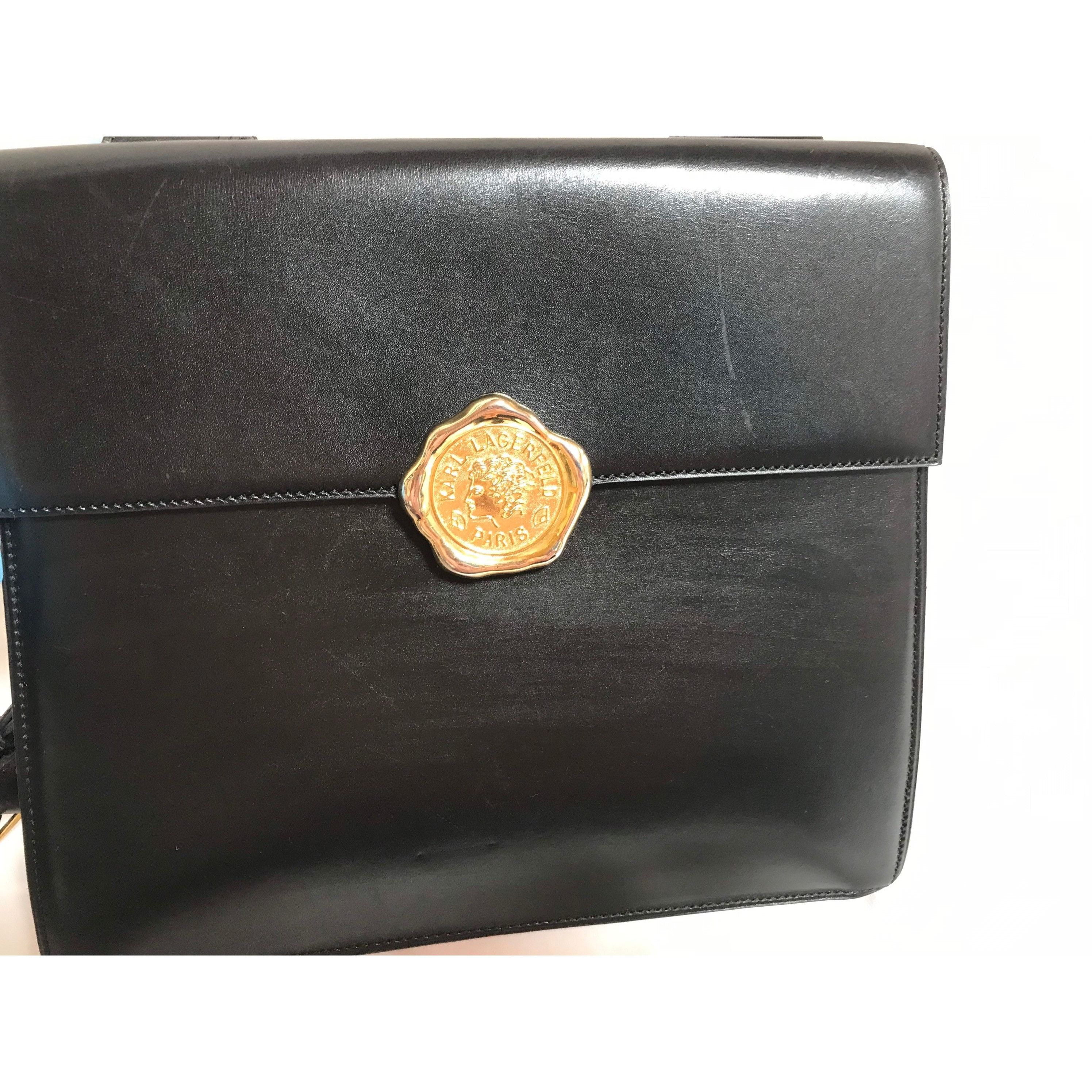 Karl Lagerfeld Vintage Karl Lagerfeld red and black shoulder bag Size ONE SIZE - 6 Thumbnail