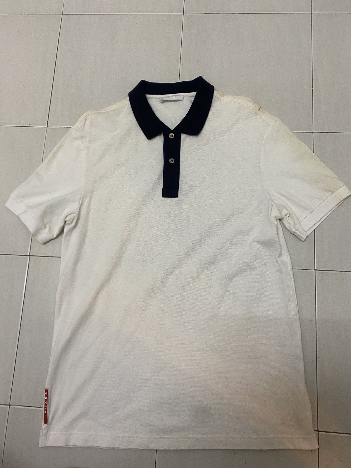 Designer × Prada PRADA MILANO POLO SHIRT Size US XL / EU 56 / 4 - 1 Thumbnail