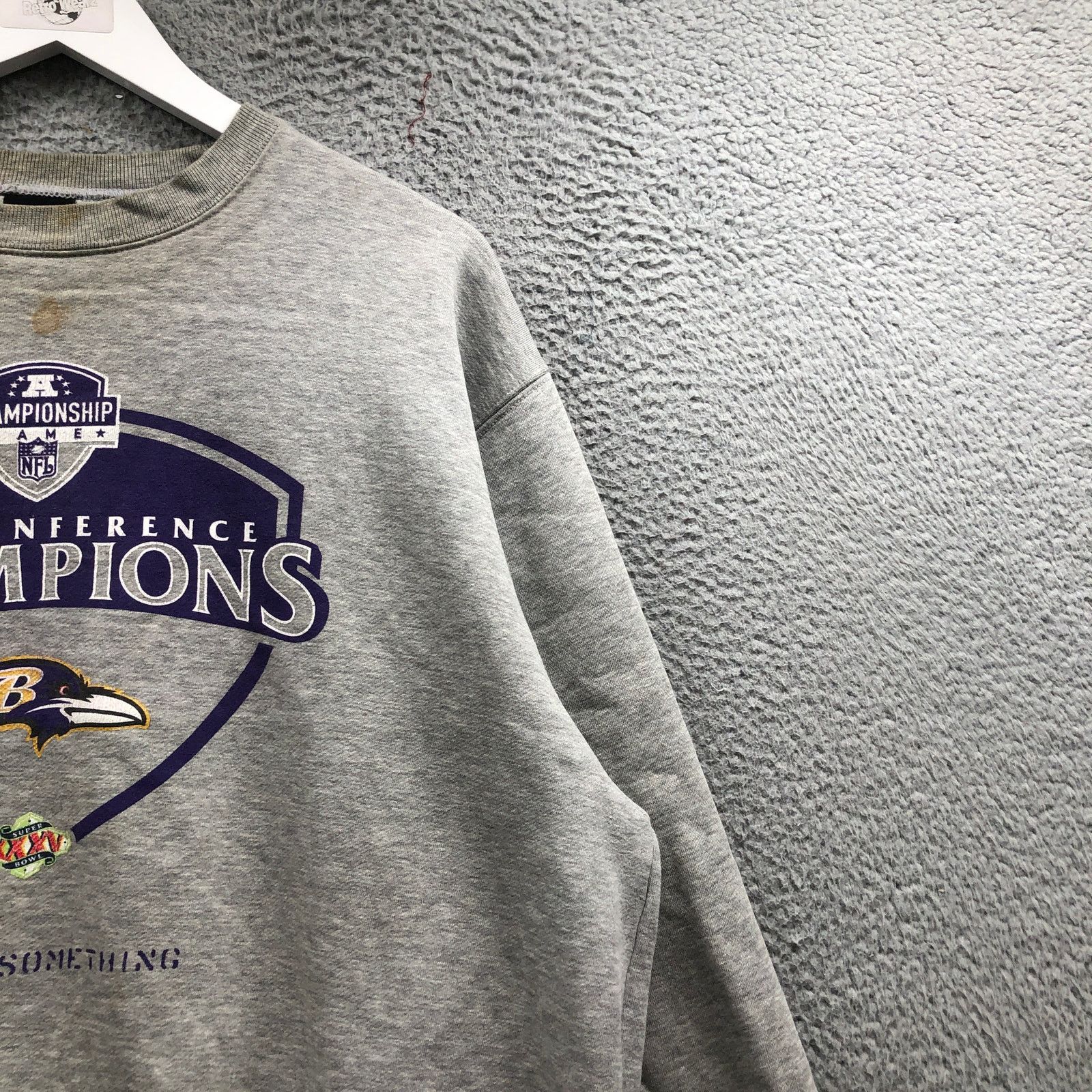 Nike VTG 2001 Nike Baltimore Ravens Super Bowl Sweatshirt Large Size US L / EU 52-54 / 3 - 11 Thumbnail