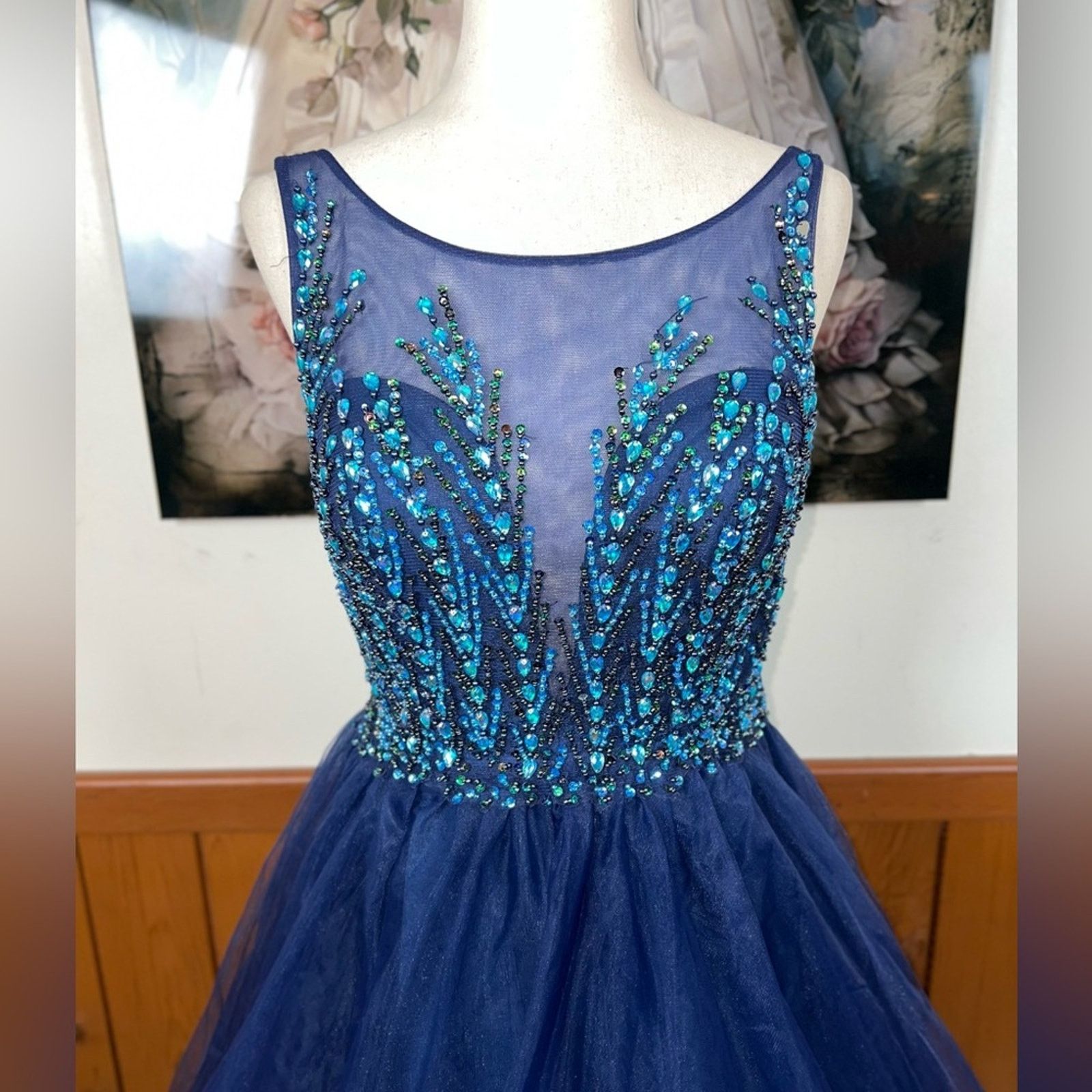 Other Gorgeous Blush Prom by Alexia Tulle Prom Gown! Size S / US 4 / IT 40 - 3 Thumbnail