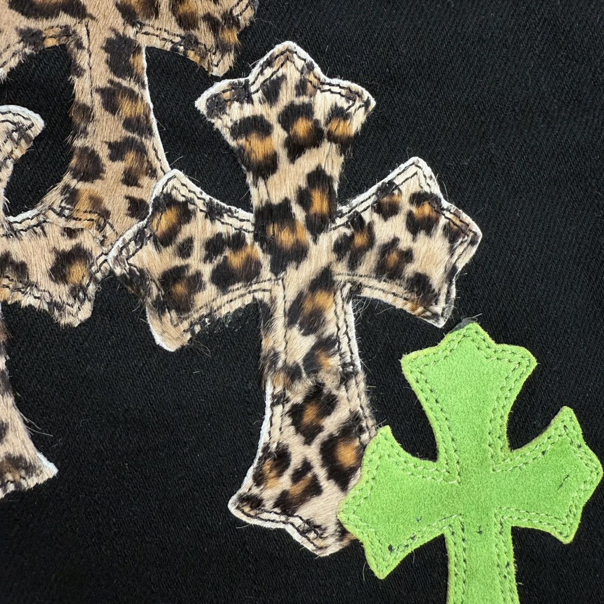 Chrome Hearts Chrome Hearts Cheetah & Green Cross Patch Jeans Size US 30 / EU 46 - 11 Thumbnail