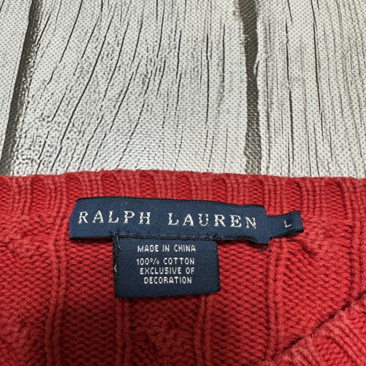 Ralph Lauren × Vintage Vintage Ralph Lauren sweater Size L / US 10 / IT 46 - 4 Thumbnail
