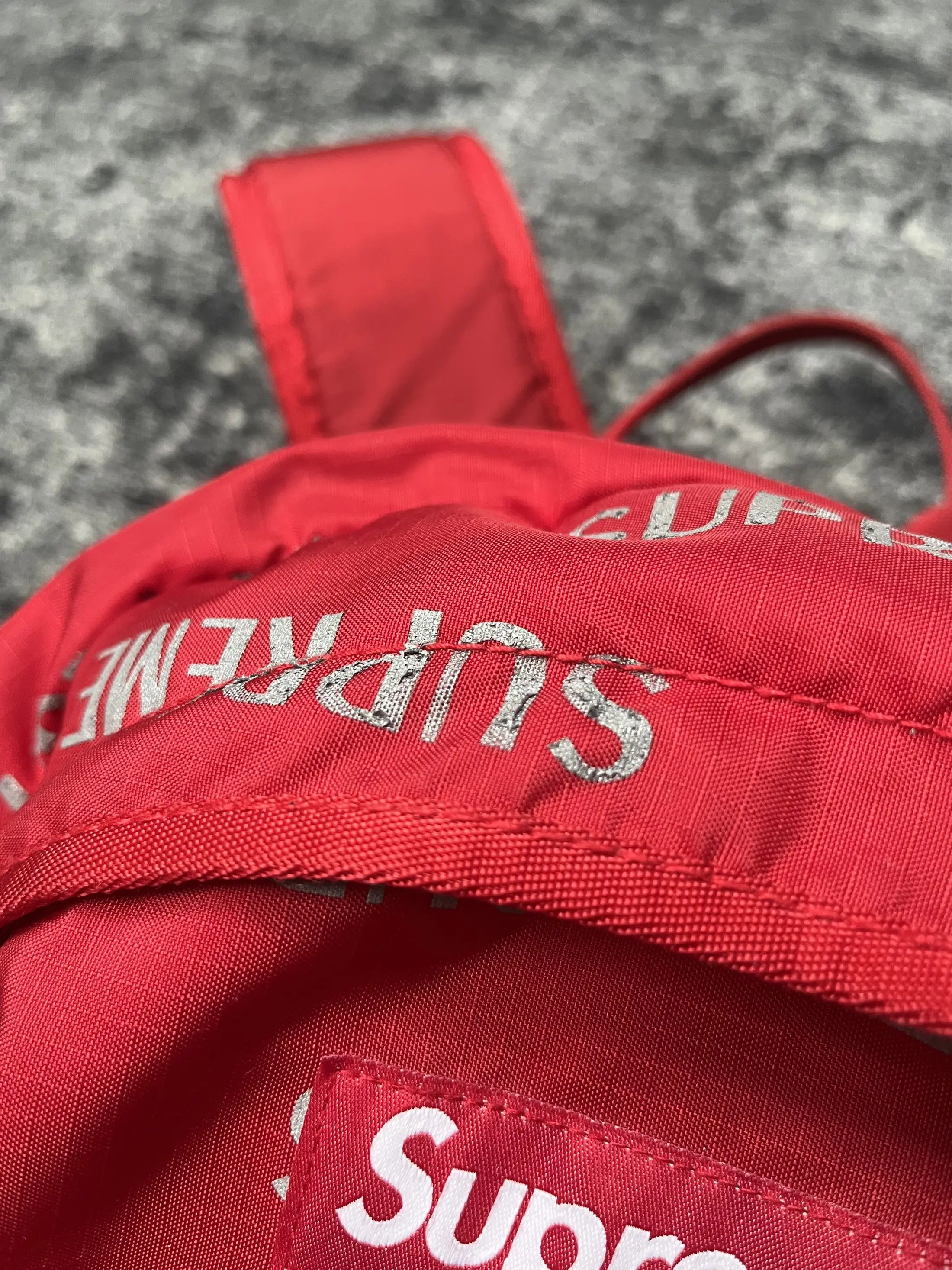 Supreme supreme FW16 3M reflective backpack red Size ONE SIZE - 3 Thumbnail