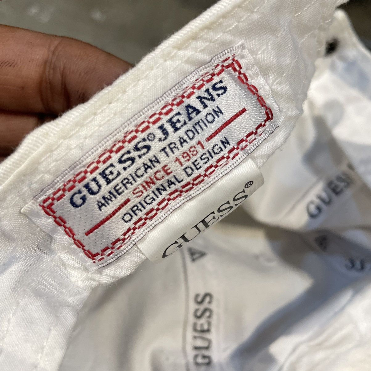 Guess × Vintage GUESS JEANS VINTAGE Size ONE SIZE - 4 Thumbnail
