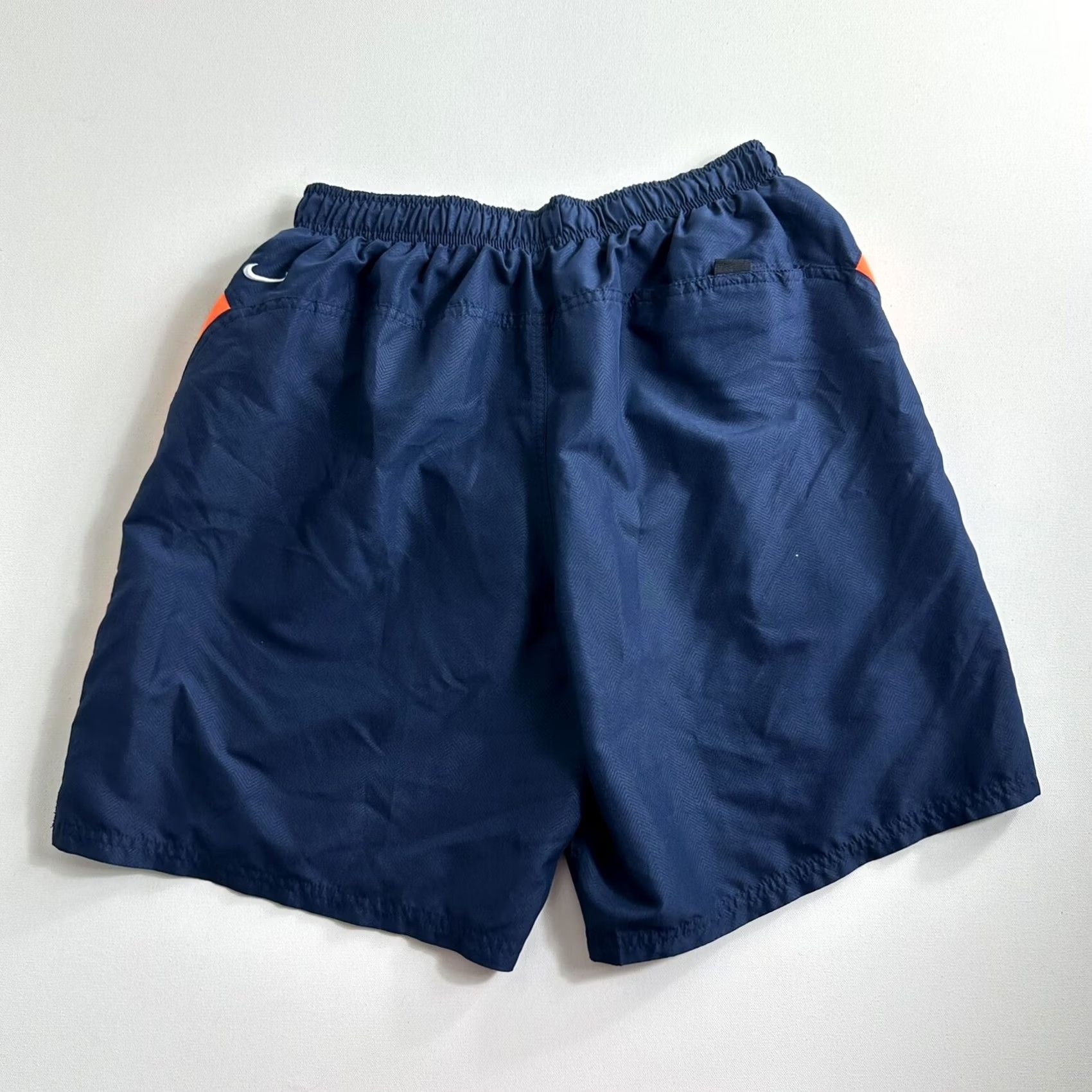 Nike Nike Swim Shorts Board Shorts Swim Shorts L Blue Adult Large Men’s Solid Pockets Drawstring Lined Swimwear Size US 33 - 2 Thumbnail