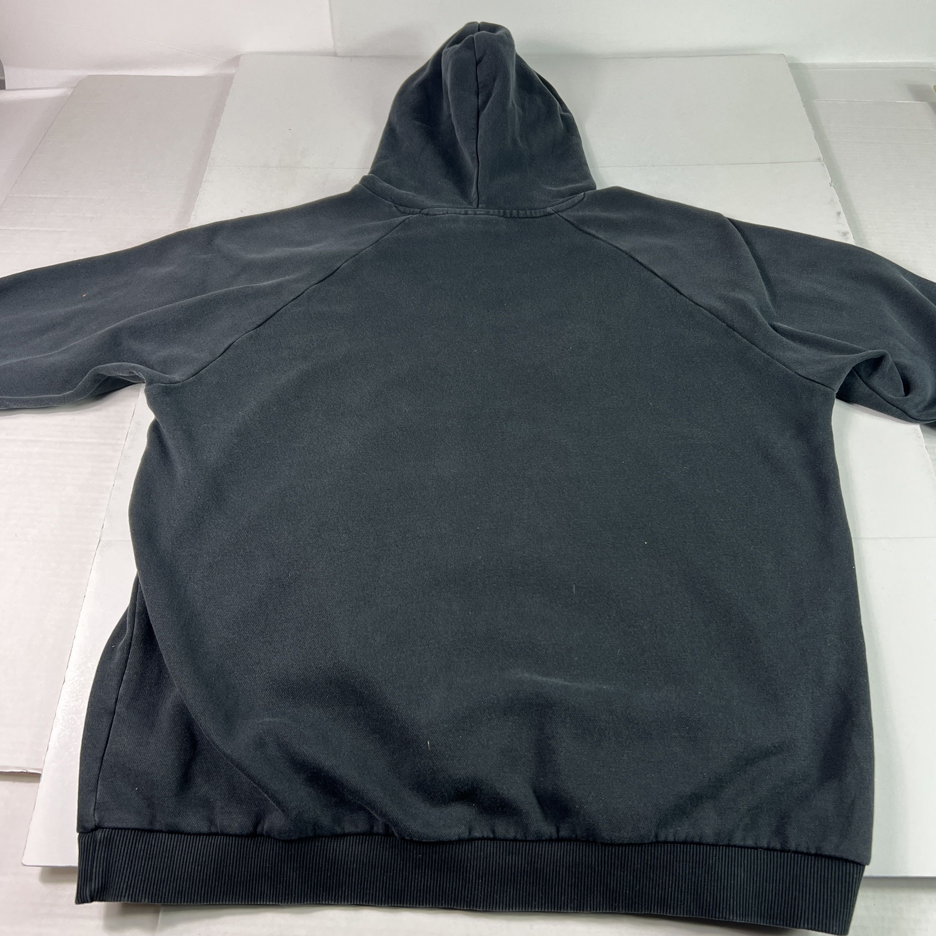 Adidas Adidas Sweatshirt Black & White Faded Trefoil Hoodie Size US XL / EU 56 / 4 - 12 Thumbnail