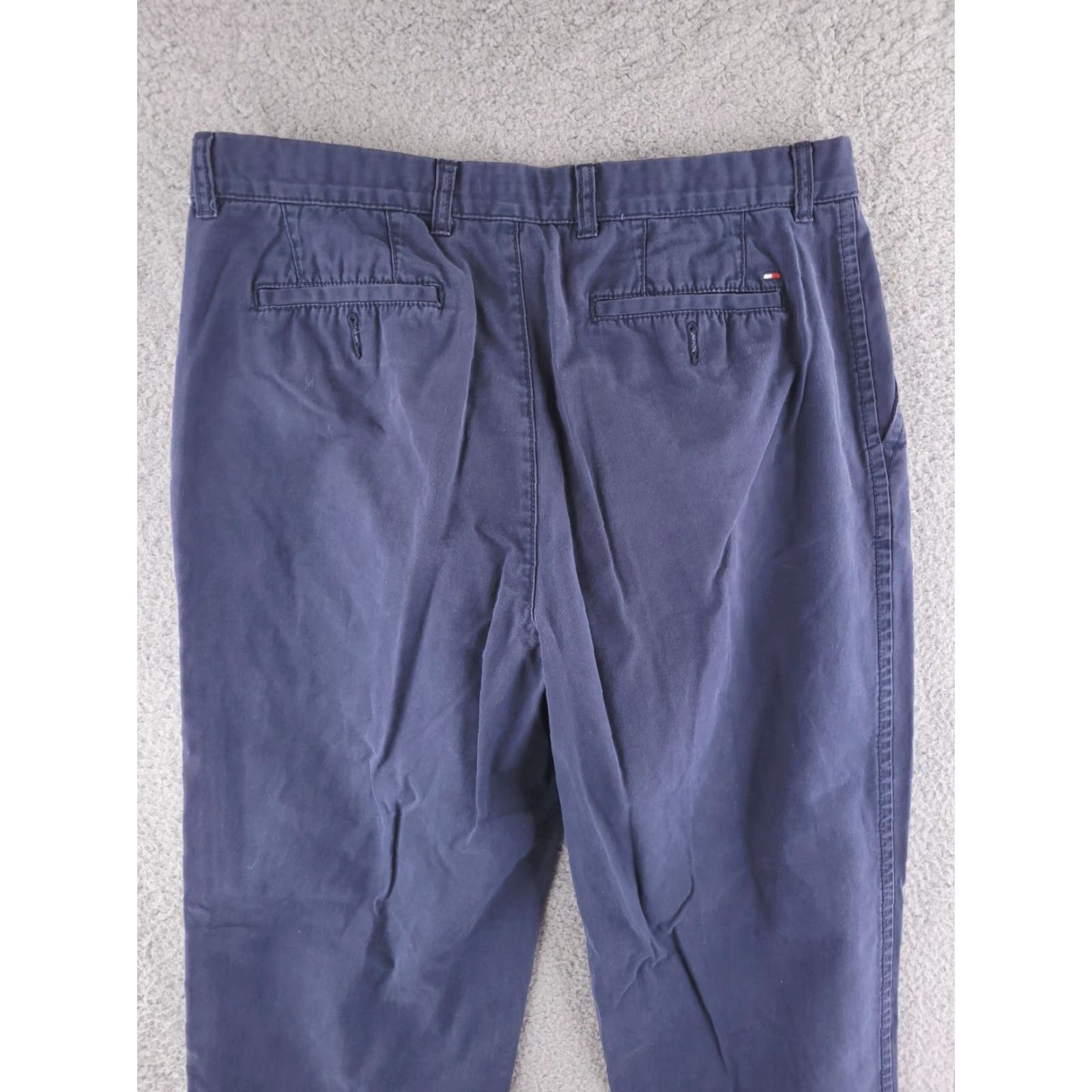 Tommy Hilfiger Tommy Hilfiger Pants Mens 34x32 Blue Straight Chino Workwear Distressed Vintage: No Size US 34 / EU 50 - 6 Thumbnail