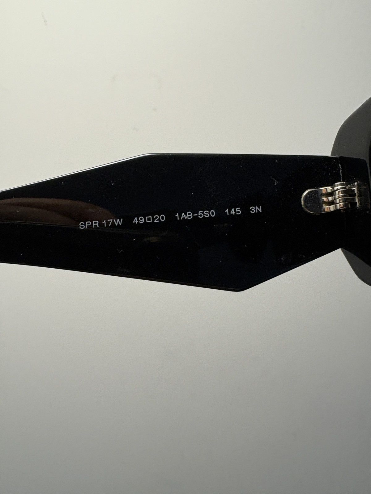 Prada Prada 17WS Noir/Black Symbole Sunglasses Size ONE SIZE - 5 Thumbnail