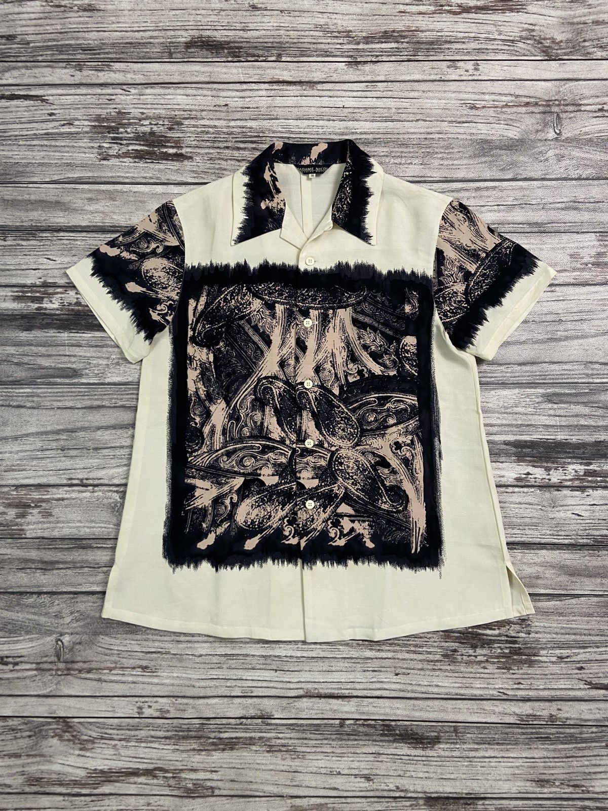 If Six Was Nine × Matsuda × Nicole Club 70s - 80s Mitsuhiro Matsuda Printed Shirt Size US M / EU 48-50 / 2 - 1 Thumbnail