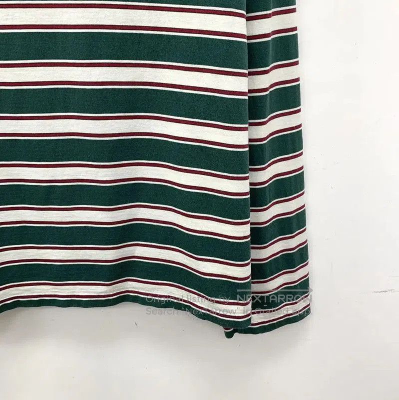 Miu Miu Miu Miu Striped Long Sleeve Cotton Tee . Size S / US 4 / IT 40 - 3 Thumbnail