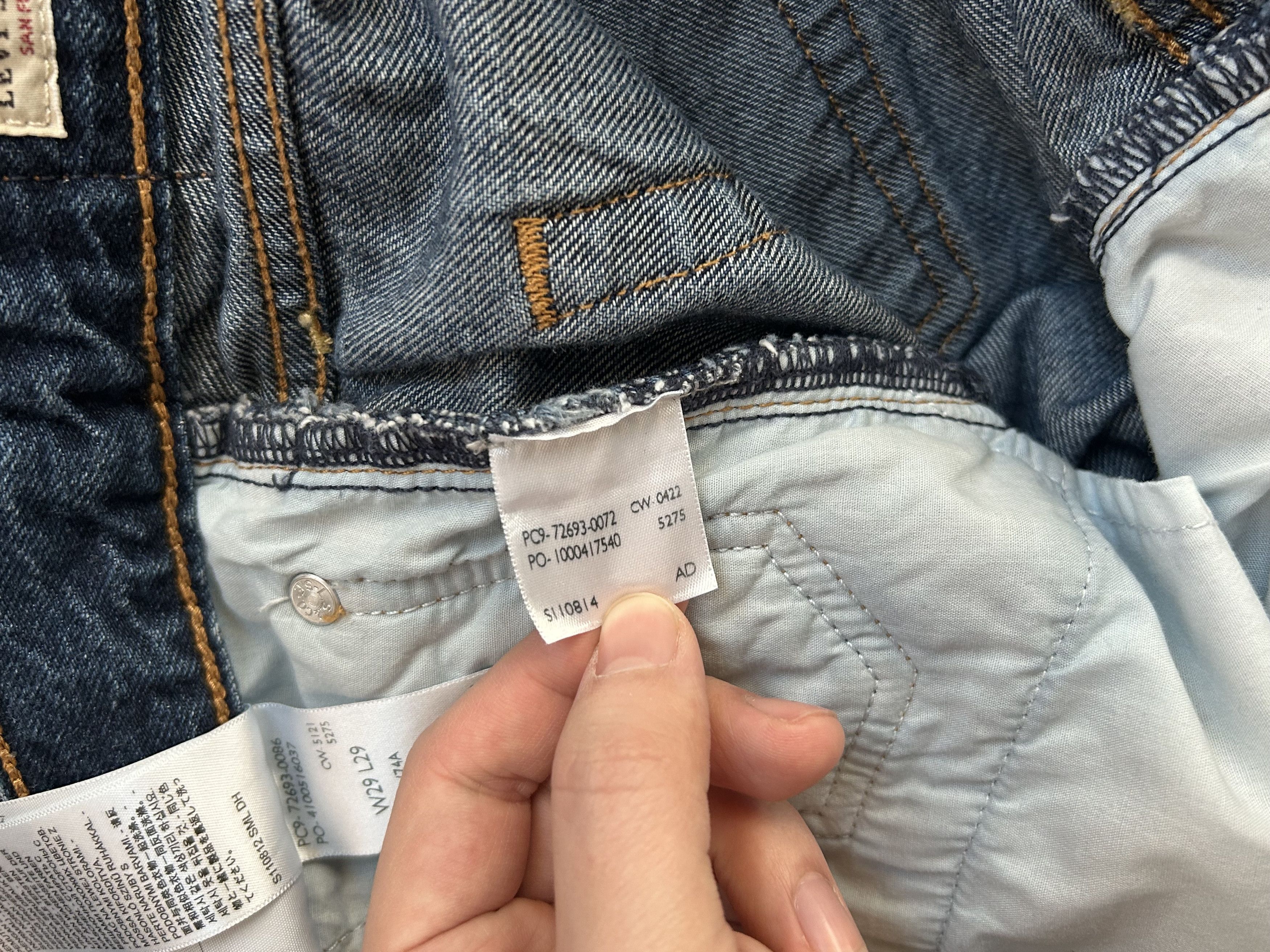 Levi's Levi's Premium Ribcage Straight Ankle Jeans Size 29" - 9 Thumbnail
