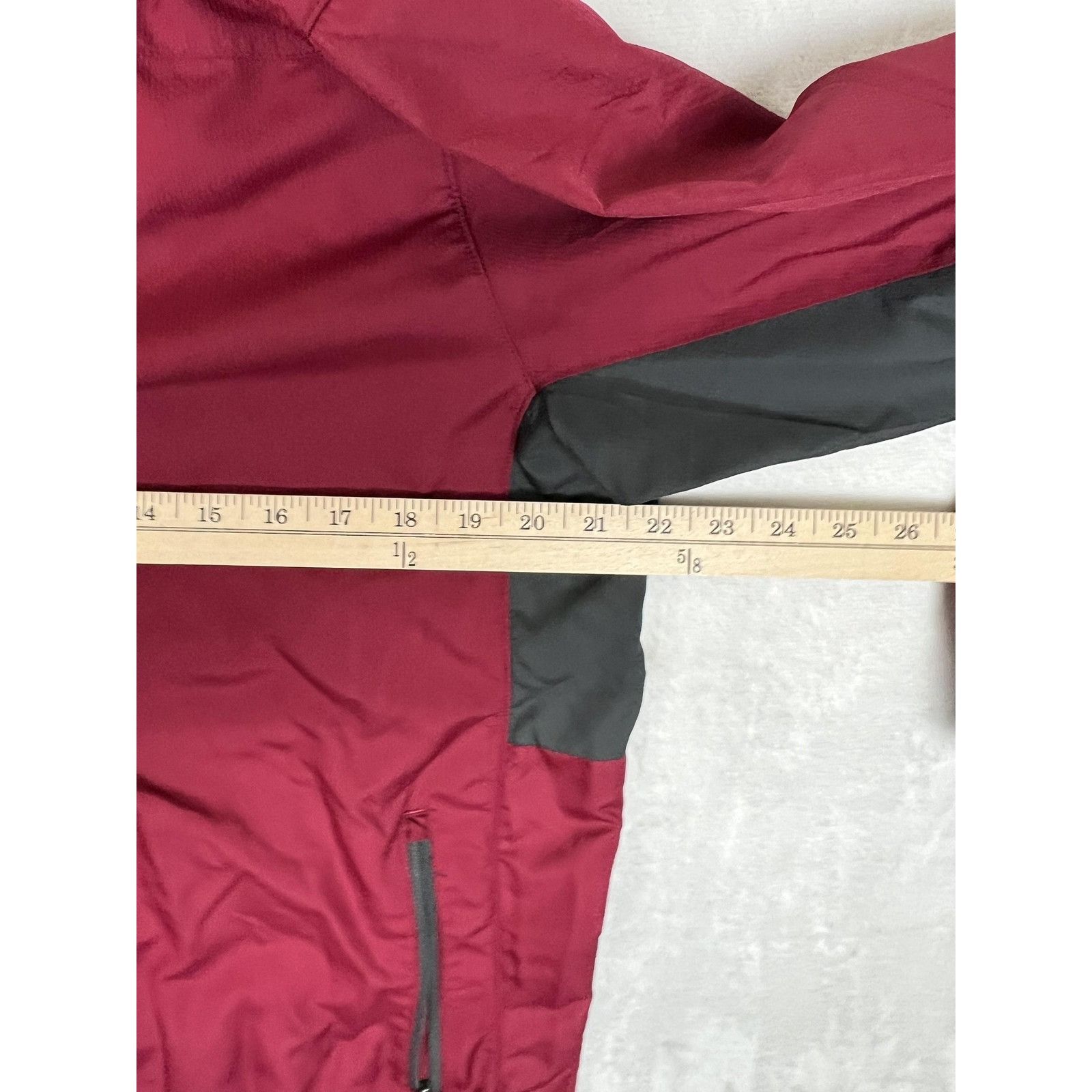 Nike VTG Nike Jacket Mens Large Red Hooded Windbreaker Pullover 1 Size US L / EU 52-54 / 3 - 4 Thumbnail