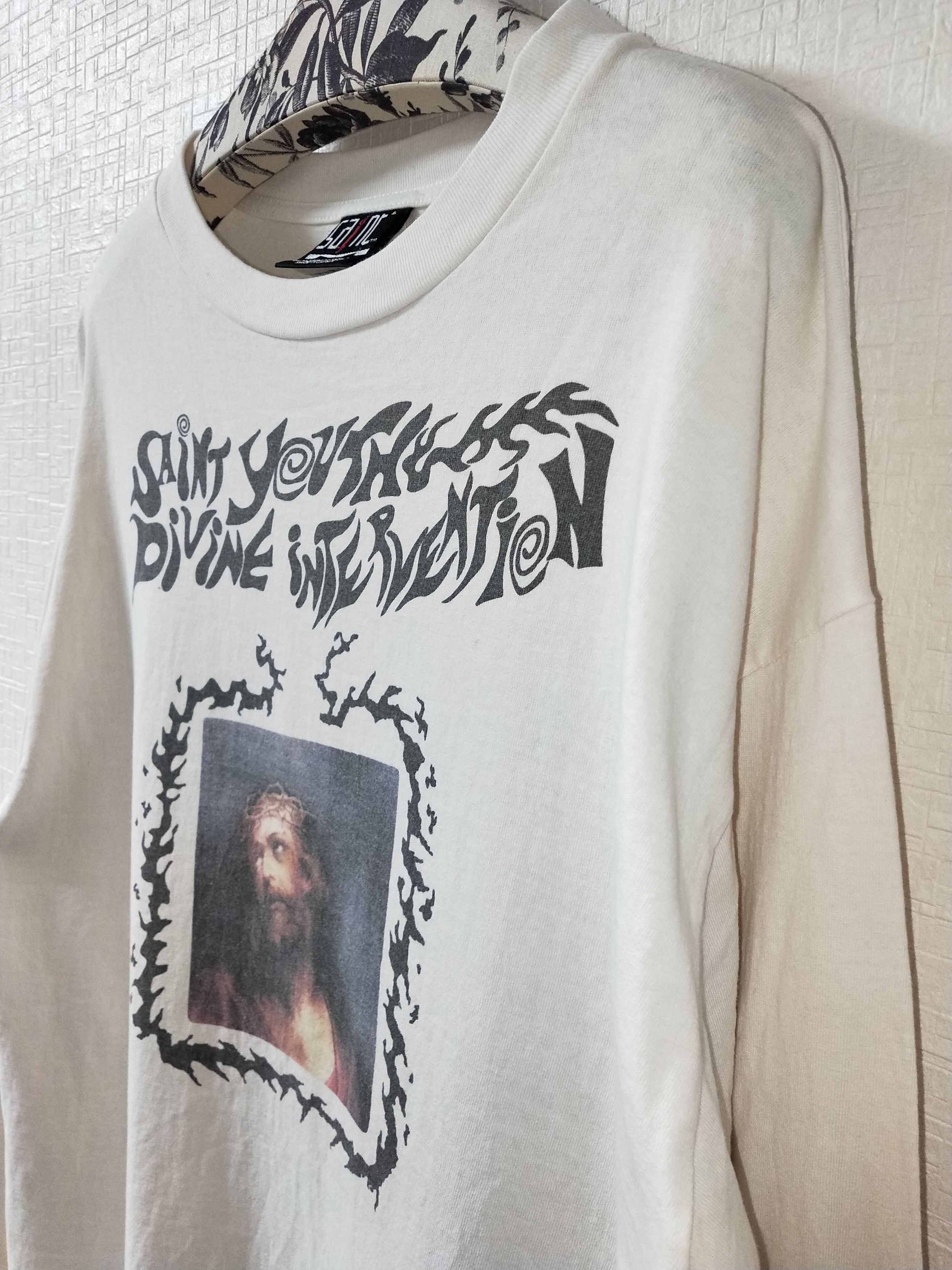 Saint Michael Saint Youth 'Divine Intervention' L/S Tee Size US L / EU 52-54 / 3 - 3 Thumbnail