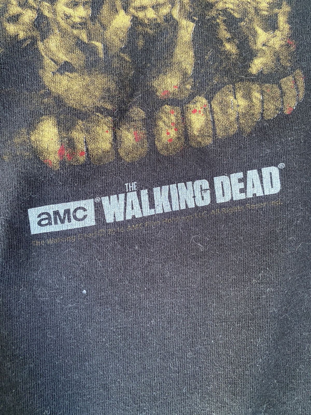 Vintage 2000s Faded Walking Dead Zombie Movie Tees Size US XL / EU 56 / 4 - 3 Thumbnail