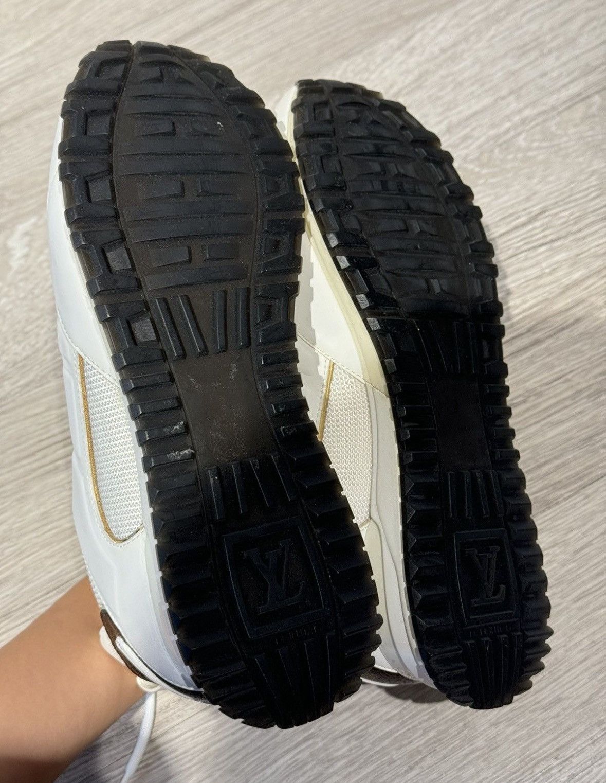 Louis Vuitton Louis Vuitton Calfskin Monogram Run Away Sneakers Size US 6.5 / IT 36.5 - 8 Thumbnail