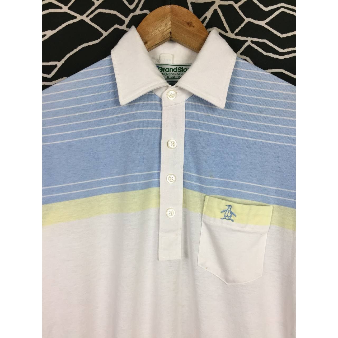 Grand Slam × Vintage Vtg 90s Grandslam Munsingwear Penguin Retro Polo Tee Size US M / EU 48-50 / 2 - 3 Thumbnail