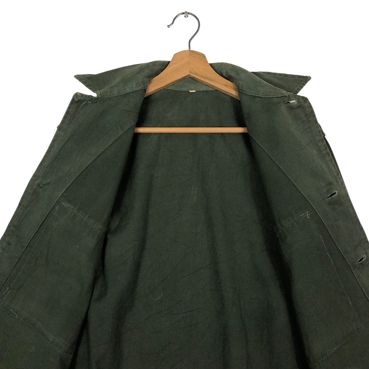 Vintage 🔥Vintage 40s Shirt Jacket Multi Pocket Military World War 2 Size US M / EU 48-50 / 2 - 14 Thumbnail