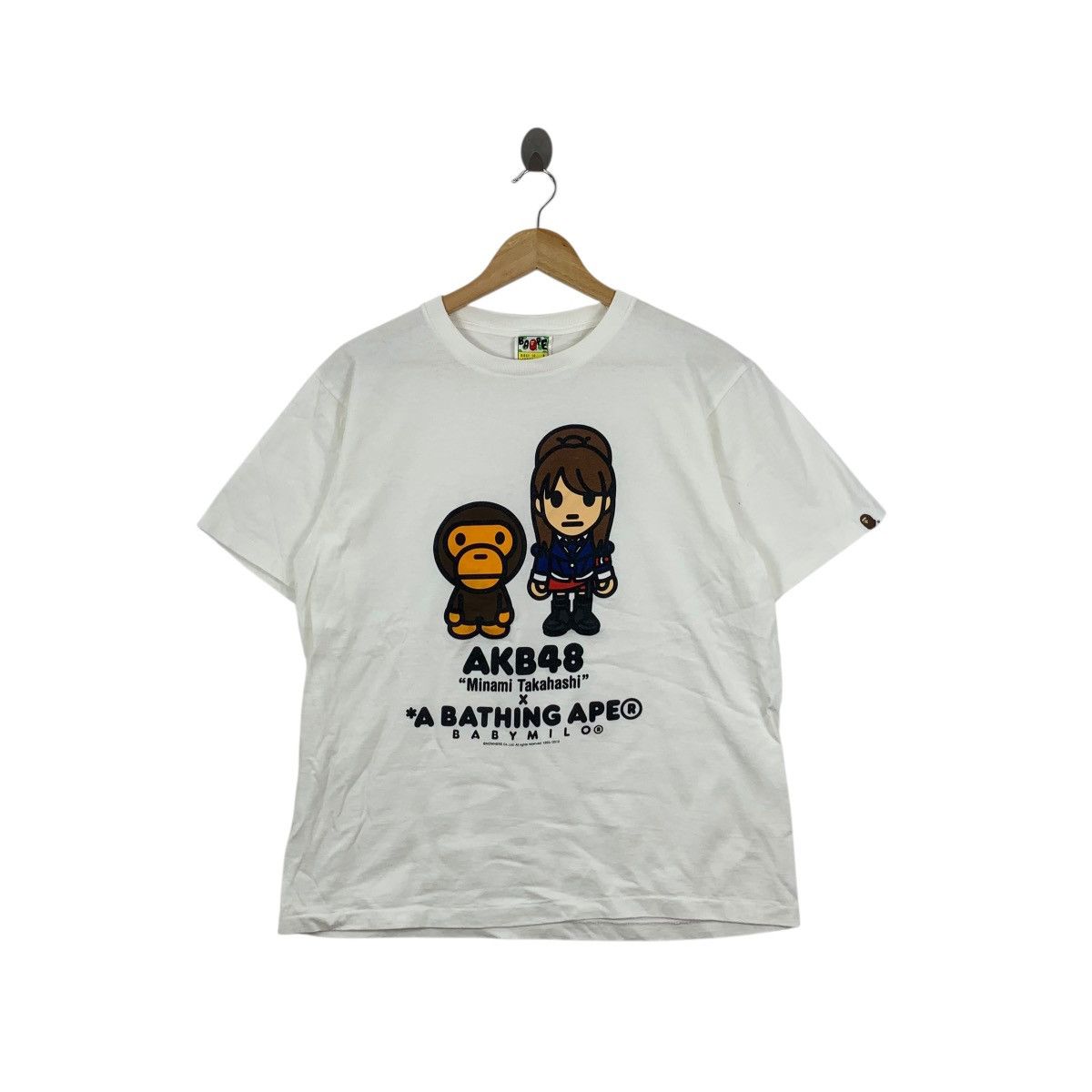 Bape BAPE x AKB48 Minami Takahashi A Bathing Ape Baby Milo Tee