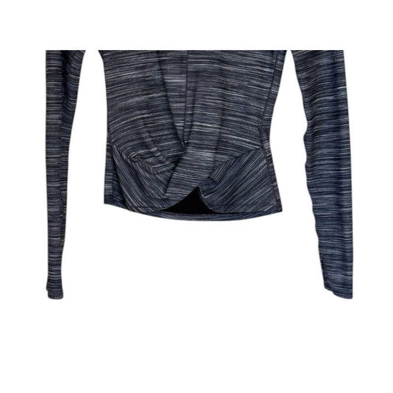 Lululemon Lululemon Melodic Movement Long Sleeve Top Women 4 Gray Size S / US 4 / IT 40 - 4 Thumbnail