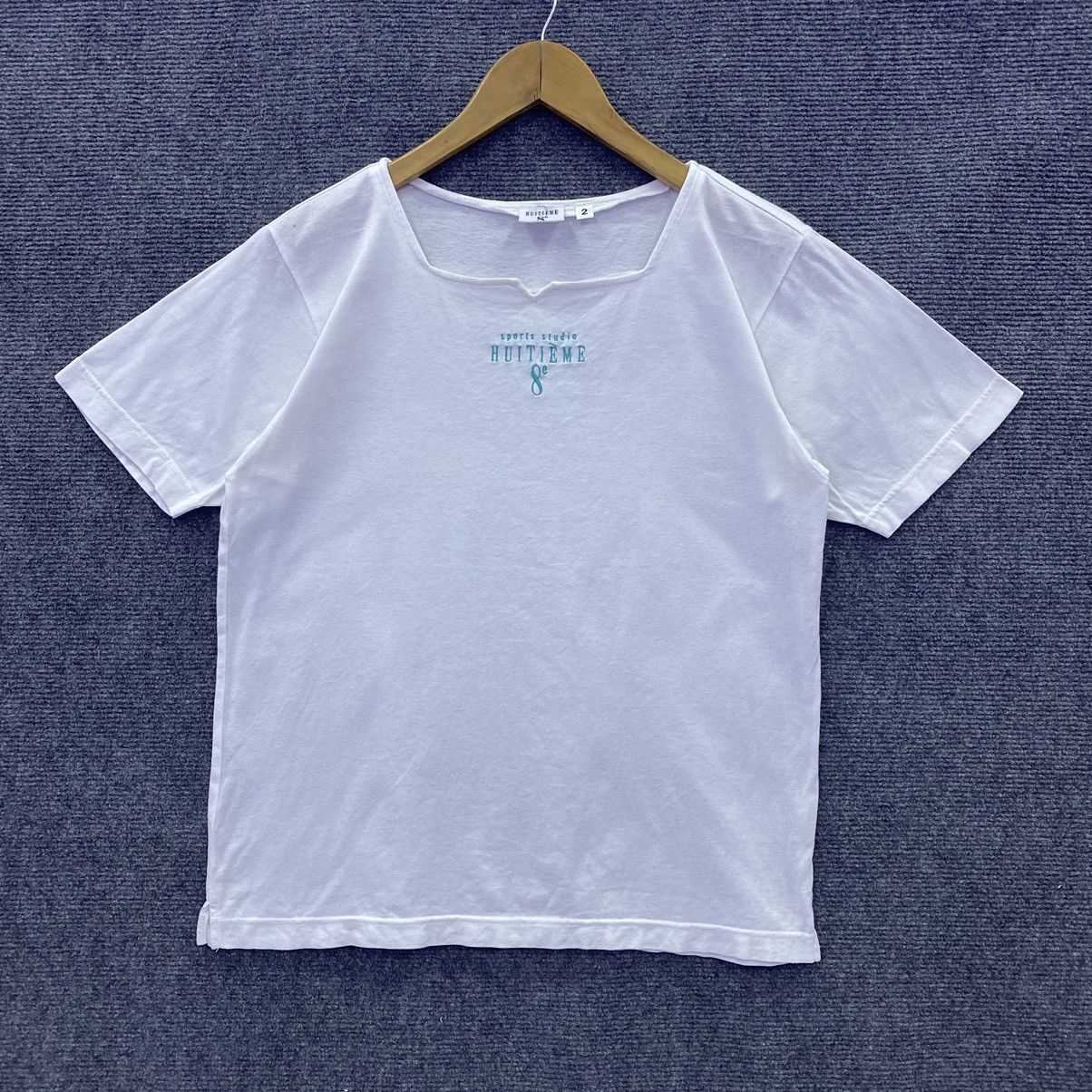 Japanese Brand Vintage HUITIEME 8e Sport Studio Tee Size S / US 4 / IT 40 - 1 Thumbnail