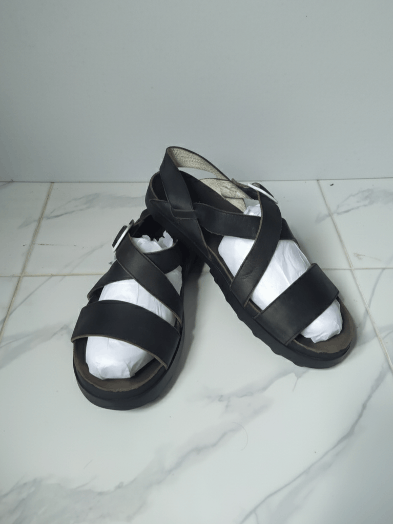 Camper CAMPER Pelotas Black Leather Sandals Size US 9.5 / EU 42-43 - 1 Thumbnail