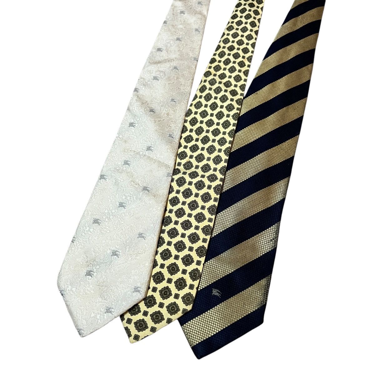 Burberry × Designer Burberry Italian Silk Tie Lot of 3 Size ONE SIZE - 2 Thumbnail