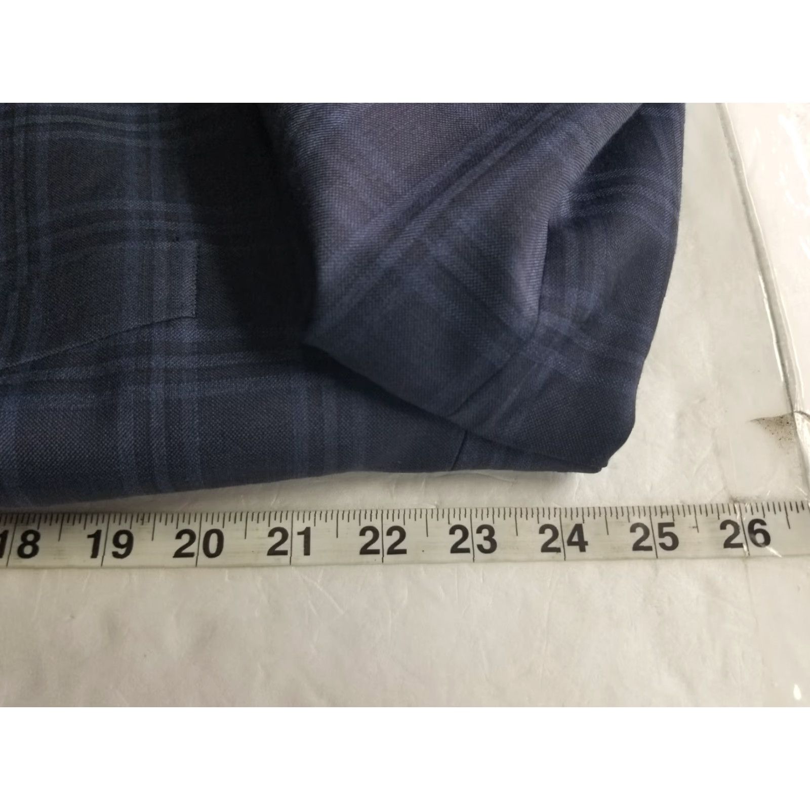 Vintage Tiglio Blazer Men 44L Blue Extra Fine Super 150s Wool Italy Merinos Luxe Novello Tiglio Size 44R - 4 Thumbnail