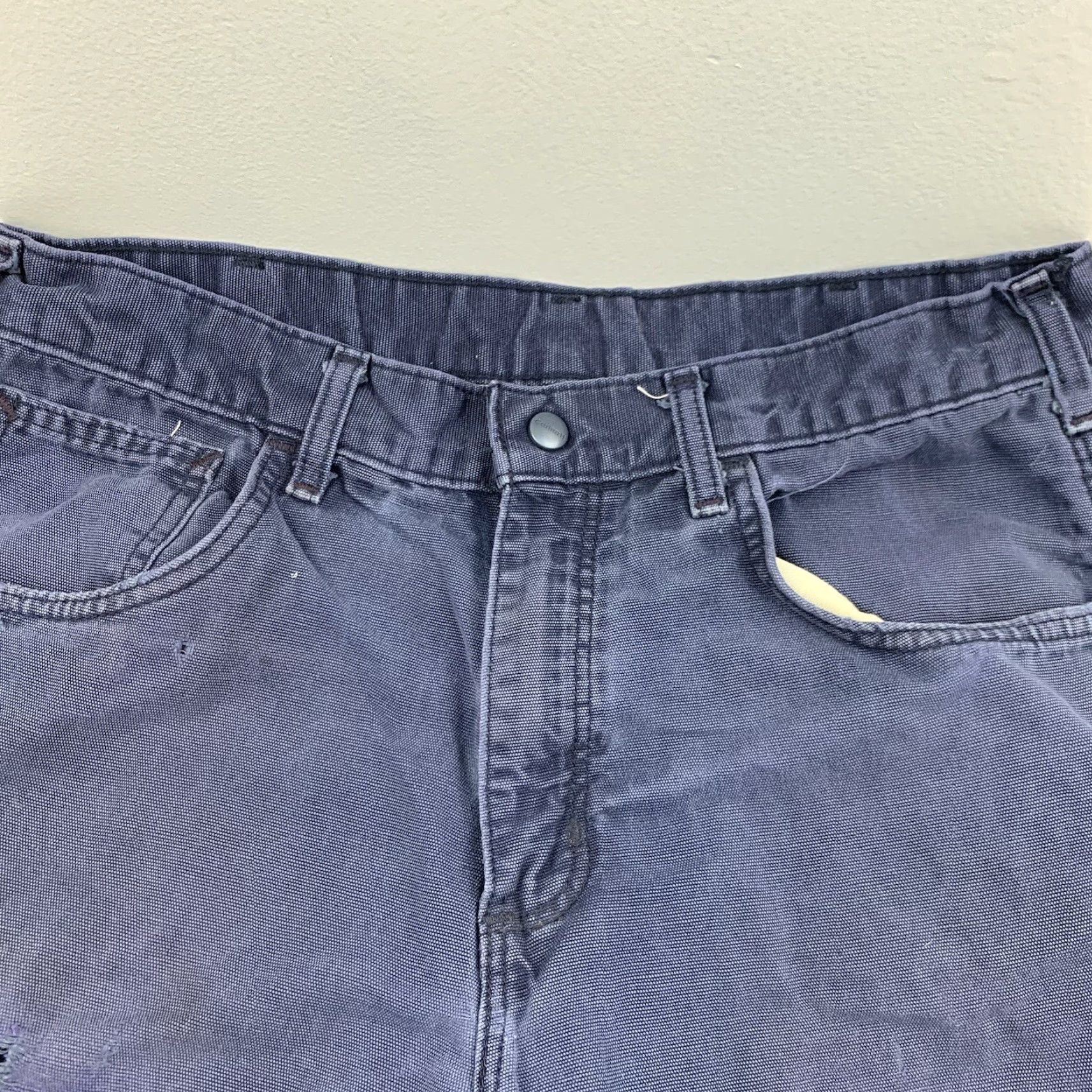 Carhartt Carhartt Pants Adult 32x34 Blue Flame Retardant Grunge Y2K Urban Street MENS Pants Size US 32 / EU 48 - 6 Thumbnail