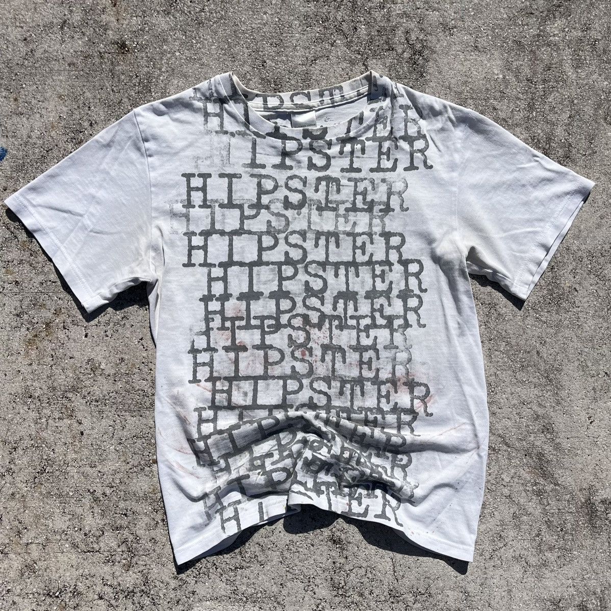 トップス 02ss Number (N)ine Distressed Loose Top Number (N)ine Number nine 'Cut Up' ss02 t shirt | Grailed