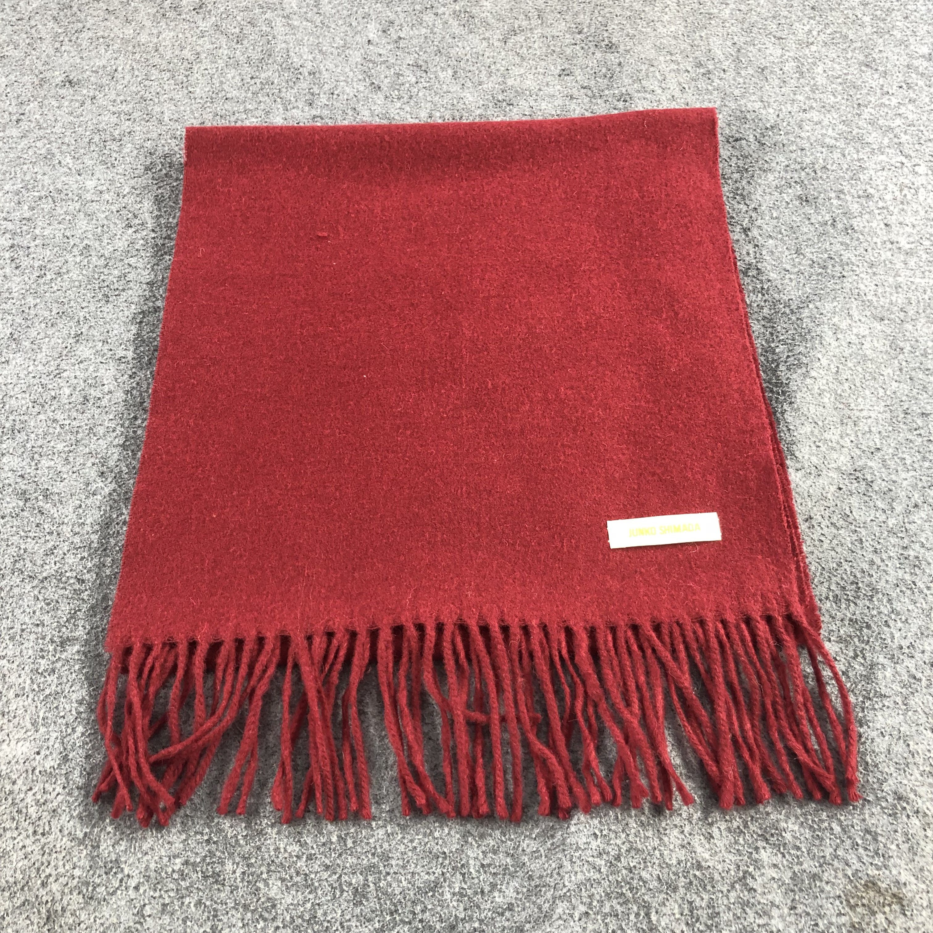 Junko Shimada Junko Shimada Wool Scarf Muffler V870 Size ONE SIZE - 1 Thumbnail