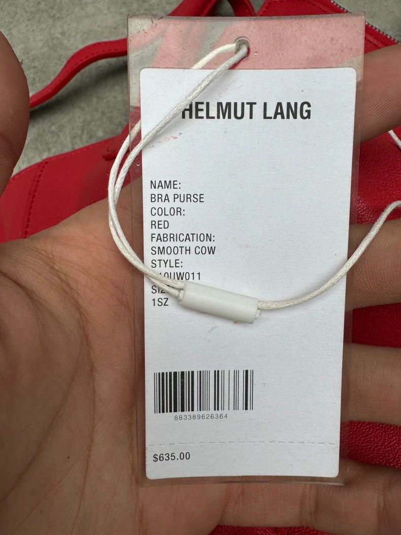 Helmut Lang Helmut Lang By Shayne Oliver Bra Oncology Pack bag 2501-Ne Size ONE SIZE - 7 Thumbnail