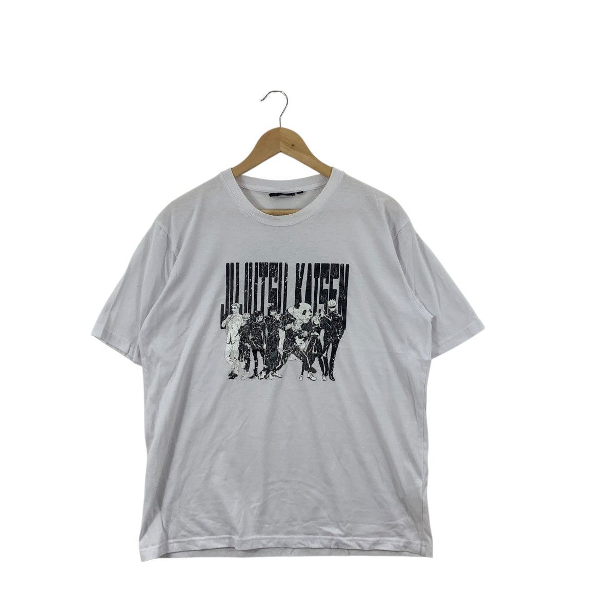 Anime ANIME JUJUTSU KAISEN Character Logo Manga Tee Shirt Top Size US L / EU 52-54 / 3 - 3 Thumbnail